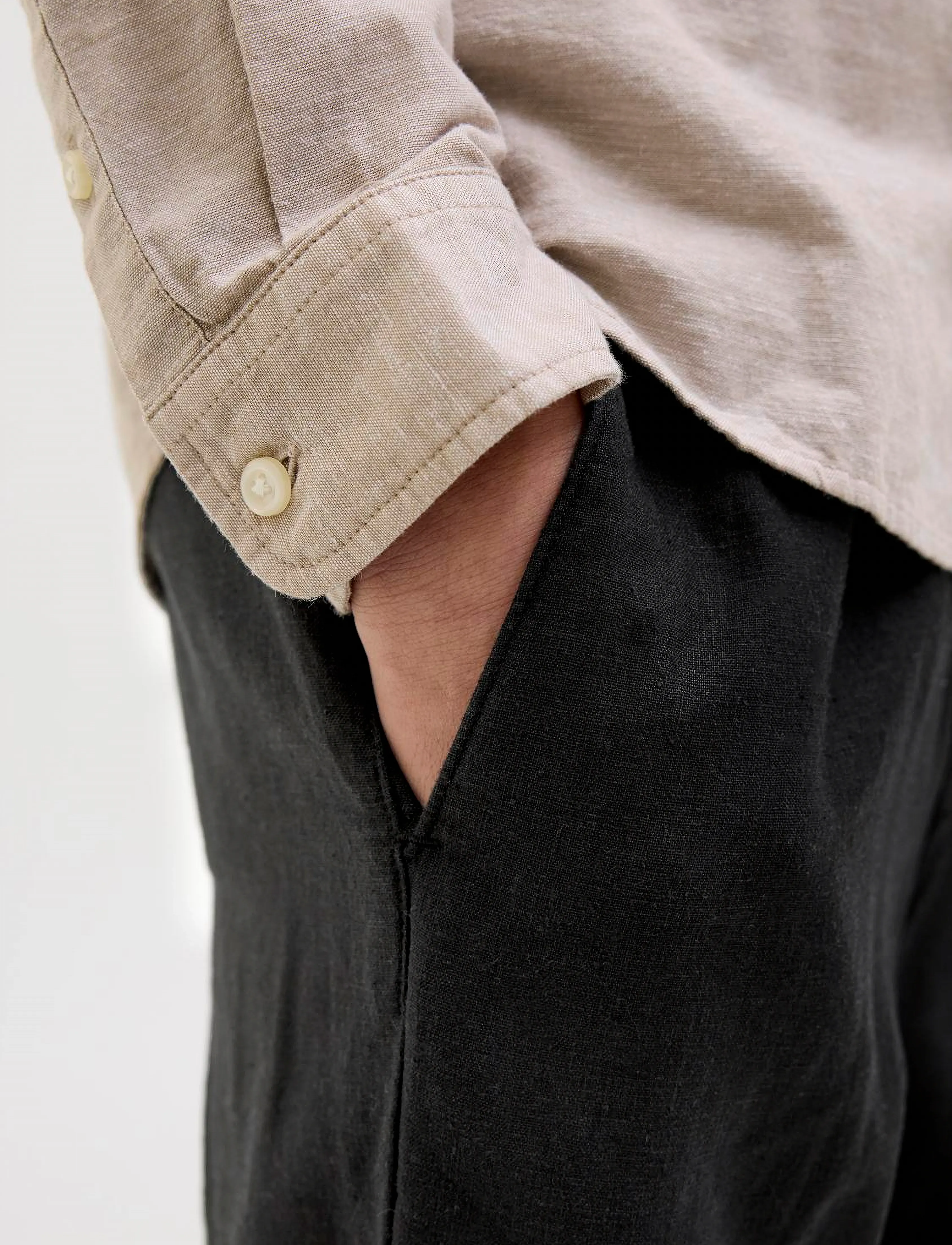 Jack & Jones JPSTBILL JJPAROS JOGGER PANT SN JNR - Hosen - BLACK / black