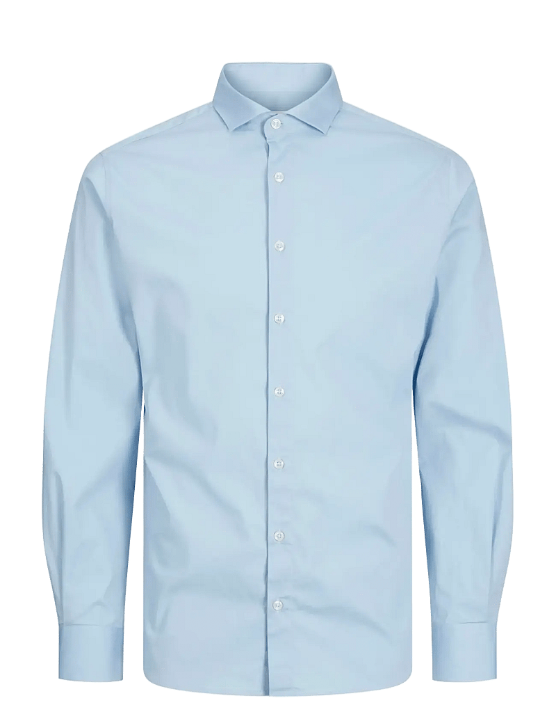 Jack & Jones - JJEAXEL STRETCH SHIRT LS NOOS MNI - langärmlige hemden - cashmere blue - 0
