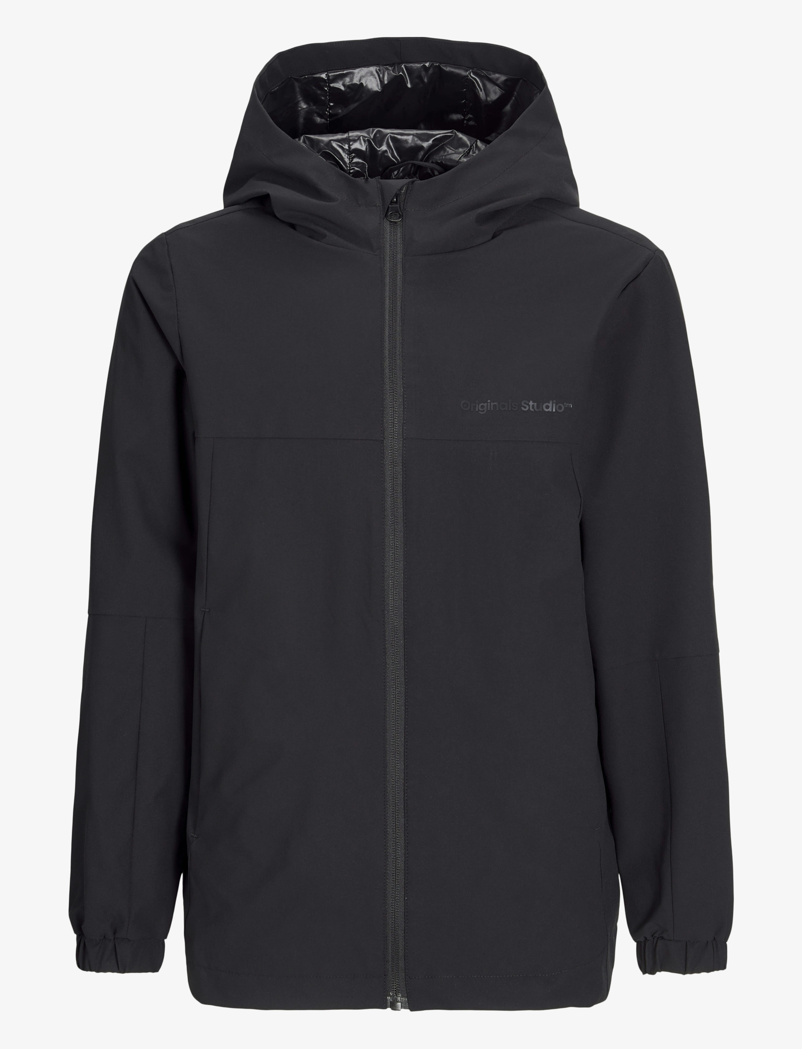 Jack & Jones - JORVESTERBRO HOOD JACKET SN JNR - black - 1