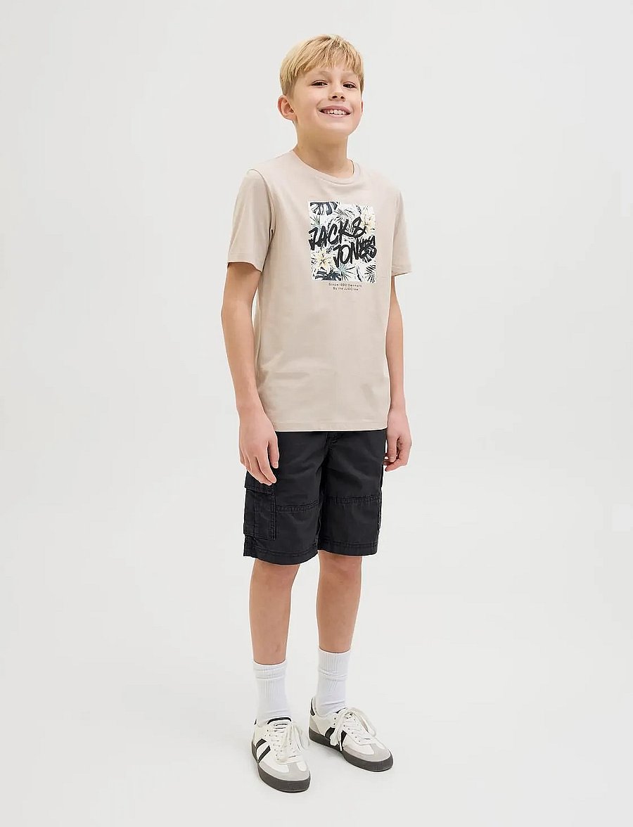 Jack & Jones - JPSTCOLE JJMATEO CARGO SHORT JNR - black - 5