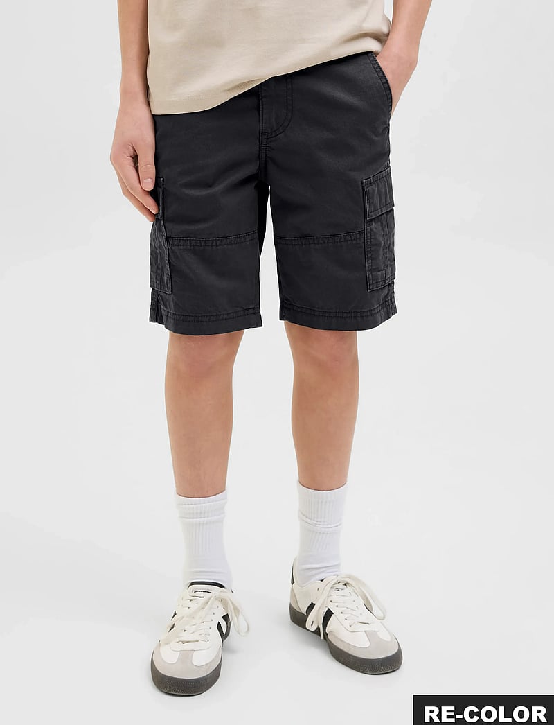 Jack & Jones - JPSTCOLE JJMATEO CARGO SHORT JNR - shorts - dark navy - 0