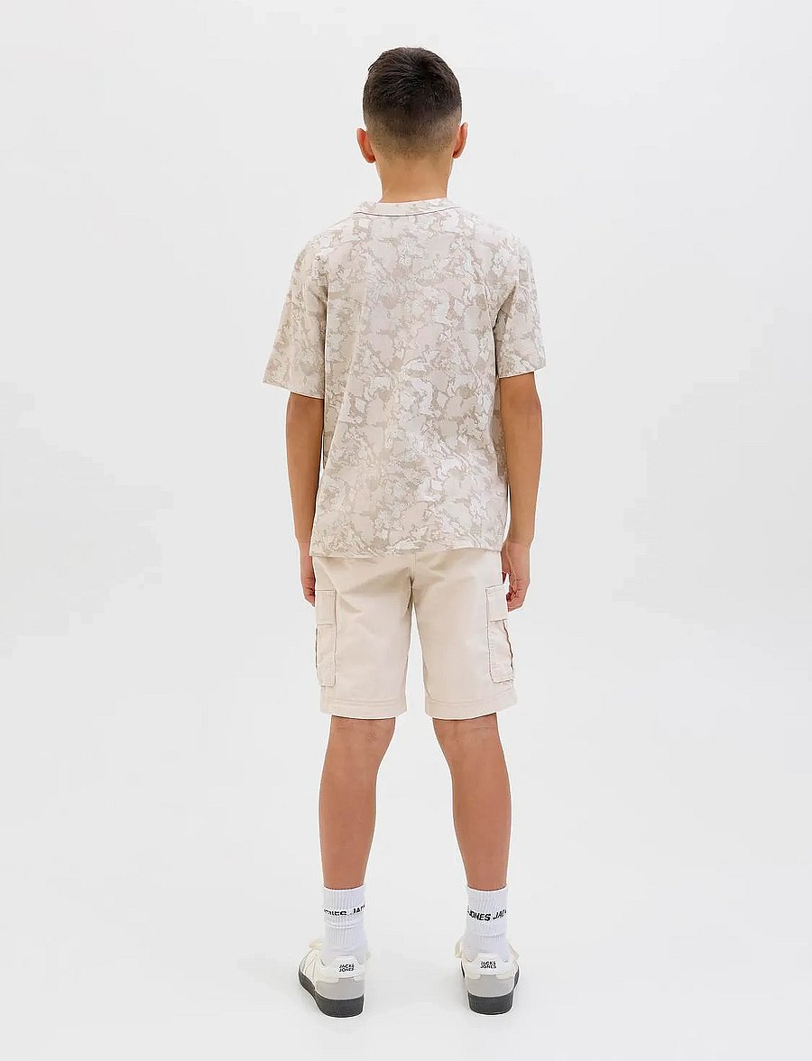 Jack & Jones - JPSTCOLE JJMATEO CARGO SHORT JNR - moonbeam - 5