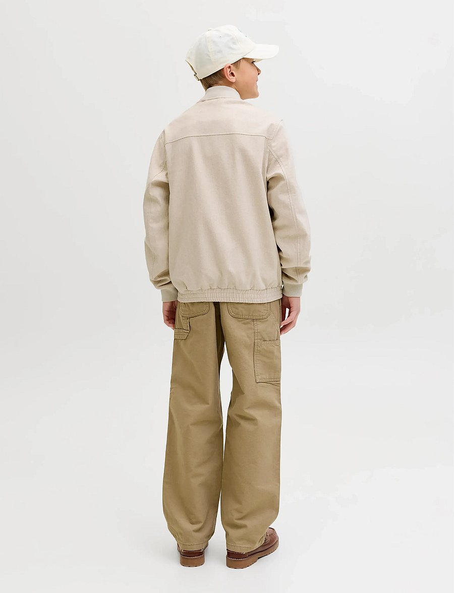 Jack & Jones - JPRBLALEISTER BOMBER JKT JNR - leichte jacken - ancient scroll - 3