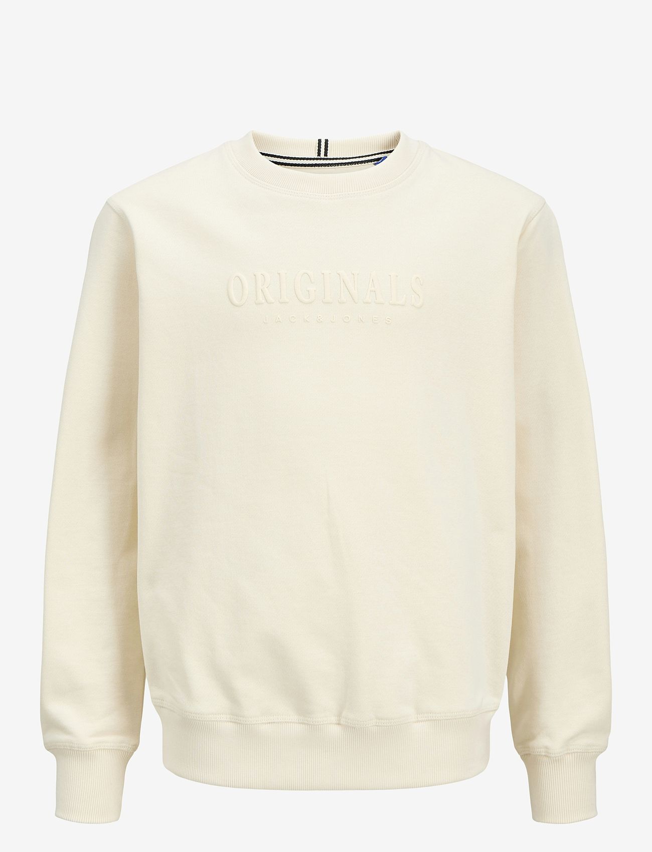 Jack & Jones - JORFREDERIKSBERG SWEAT C.NECK NOOS JNR - dressipluusid - antique white - 1