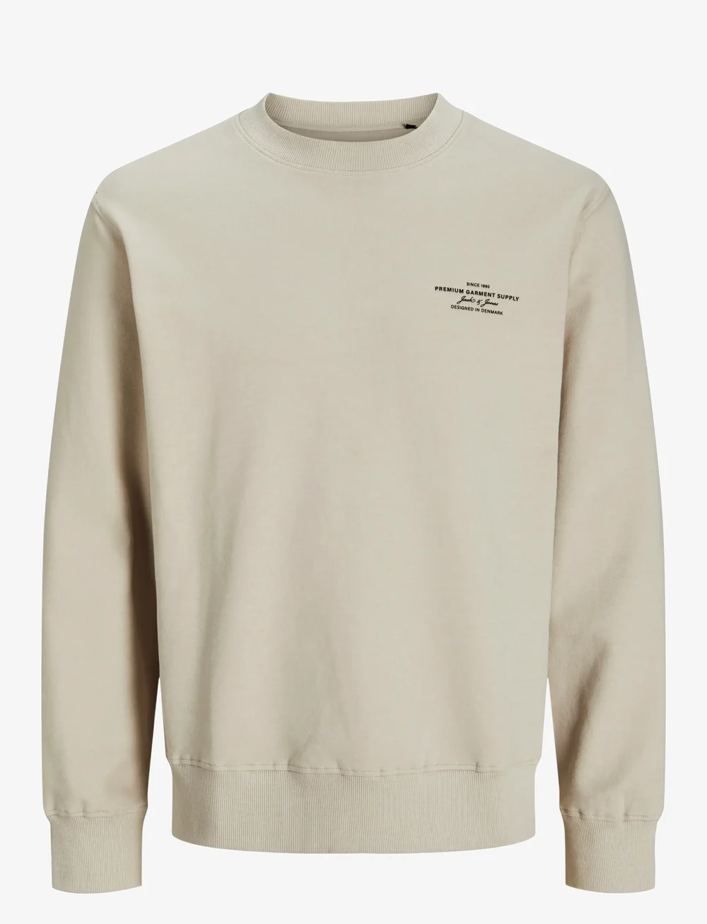 Jack & Jones - JPRBLACHAD BRANDING SWEAT CREW NEC JNR - collegepaidat - silver lining - 0