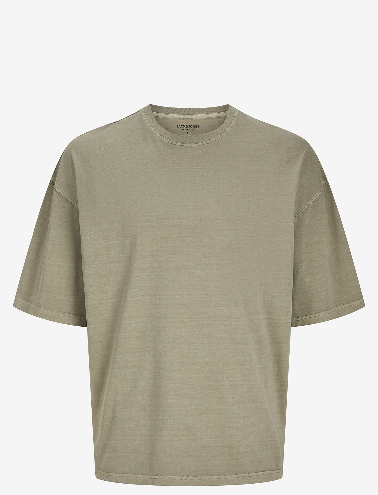 Jack & Jones - JJECHARGE FADED TEE O-NECK SN JNR - lühikeste varrukatega t-särgid - silver sage - 1