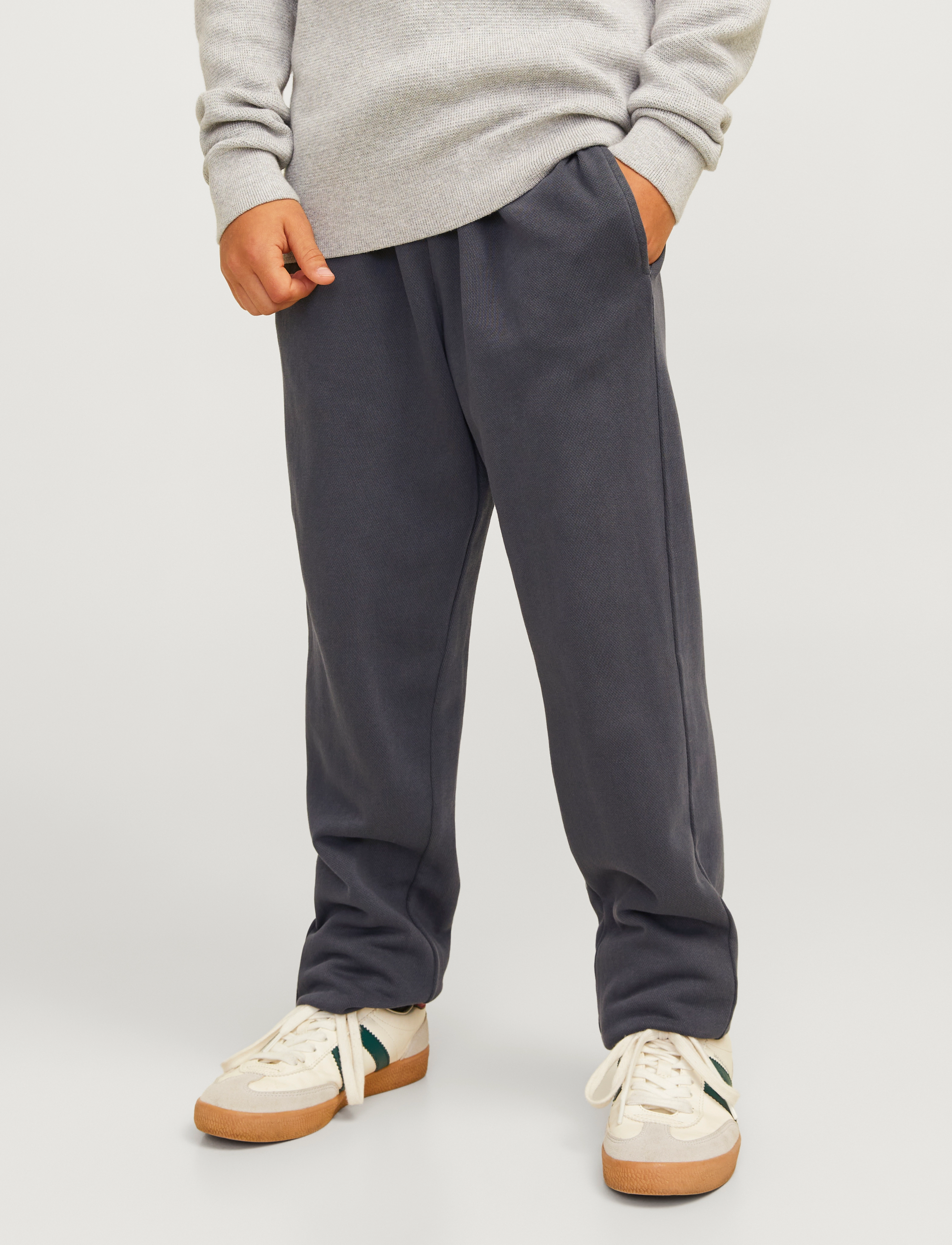 Jack & Jones - JPSTKARL JJCHARGE FADED SWEAT PANT JNR - castlerock - 0