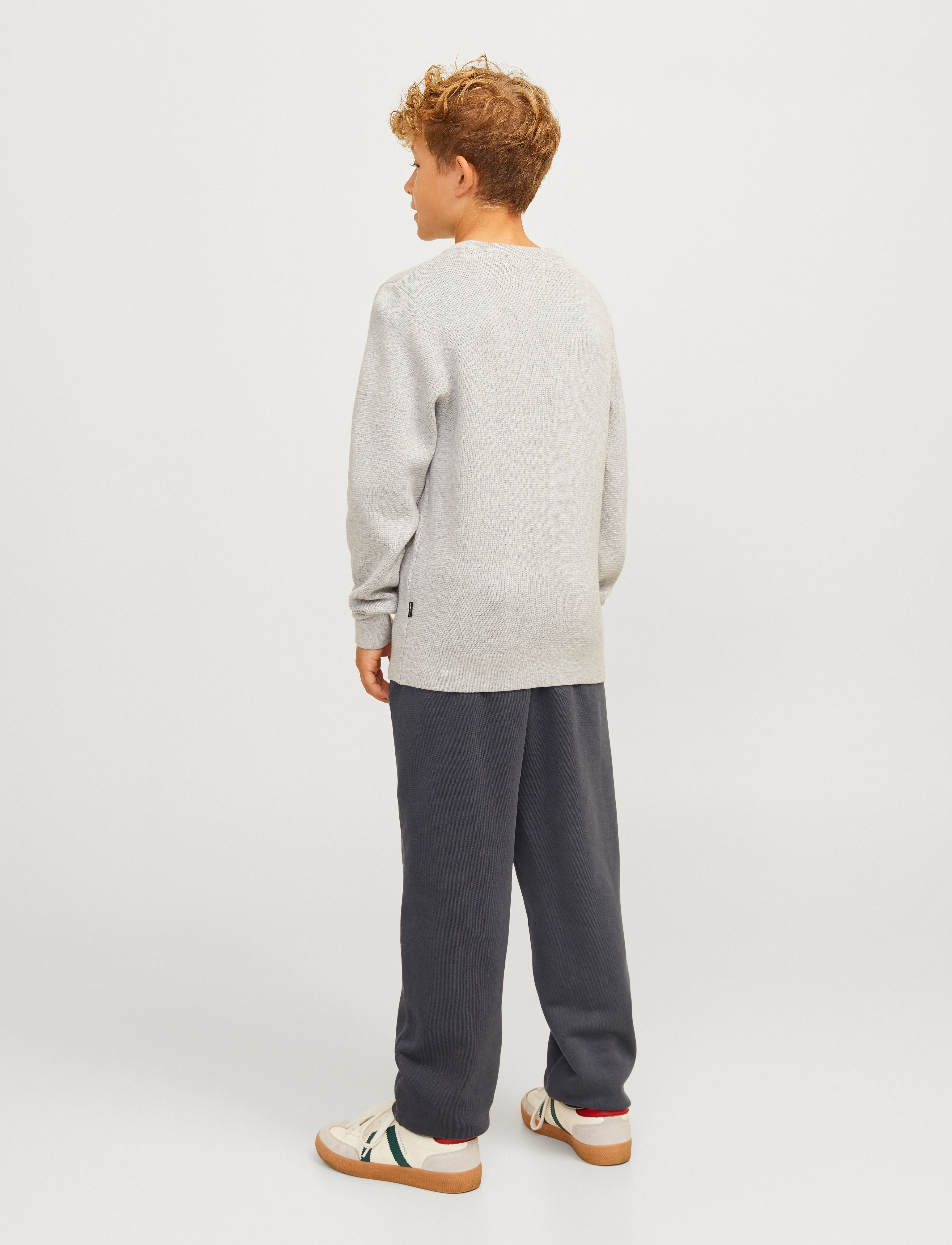 Jack & Jones - JPSTKARL JJCHARGE FADED SWEAT PANT JNR - castlerock - 3