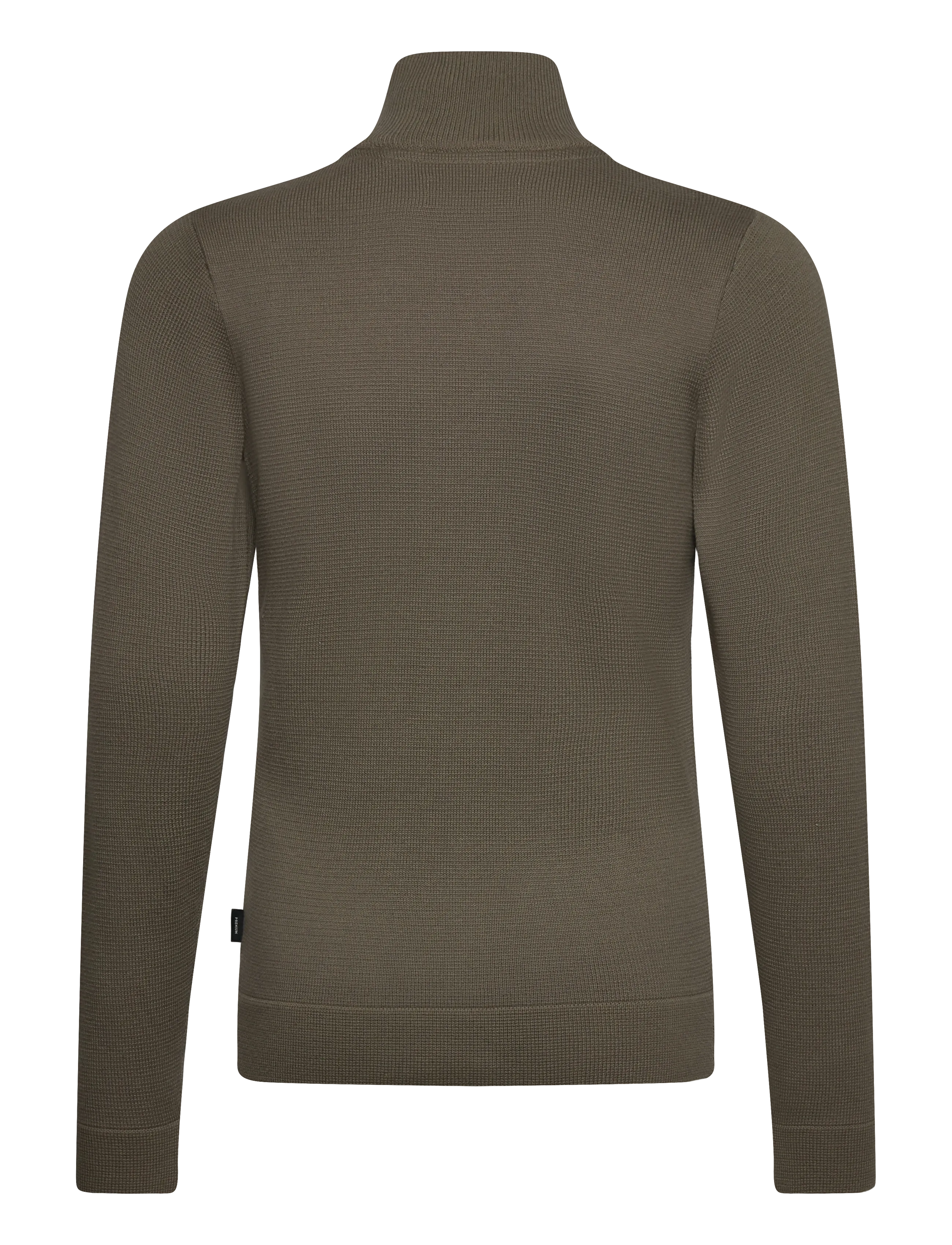 Jack & Jones - JPRBLAMILANO SPRING KNIT HALF ZIP JNR - stickade tröjor - smokey olive - 1