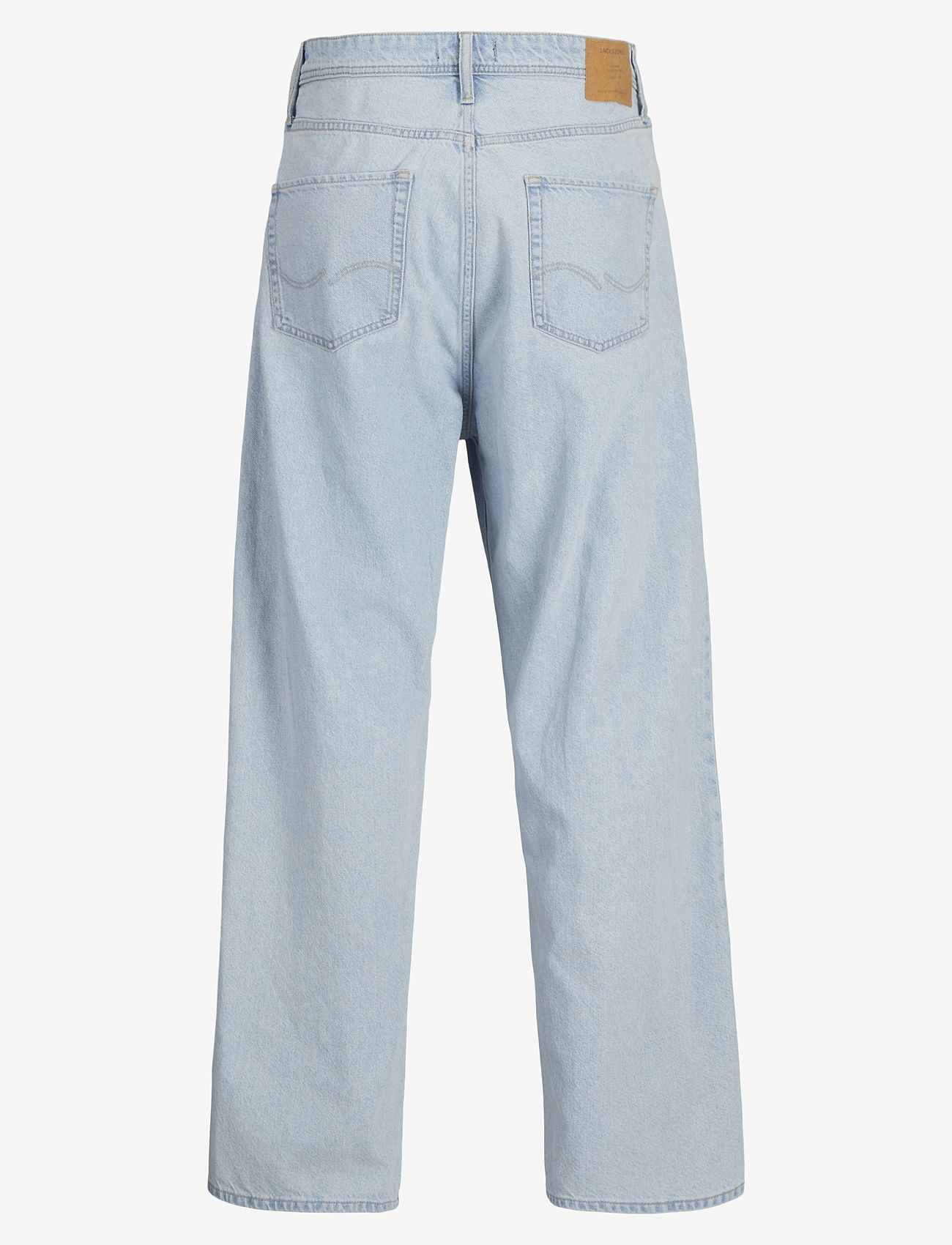 Jack & Jones - JJIRON JJORIGINAL SQ 738 LN JNR - hosen mit weitem bein - blue denim - 2