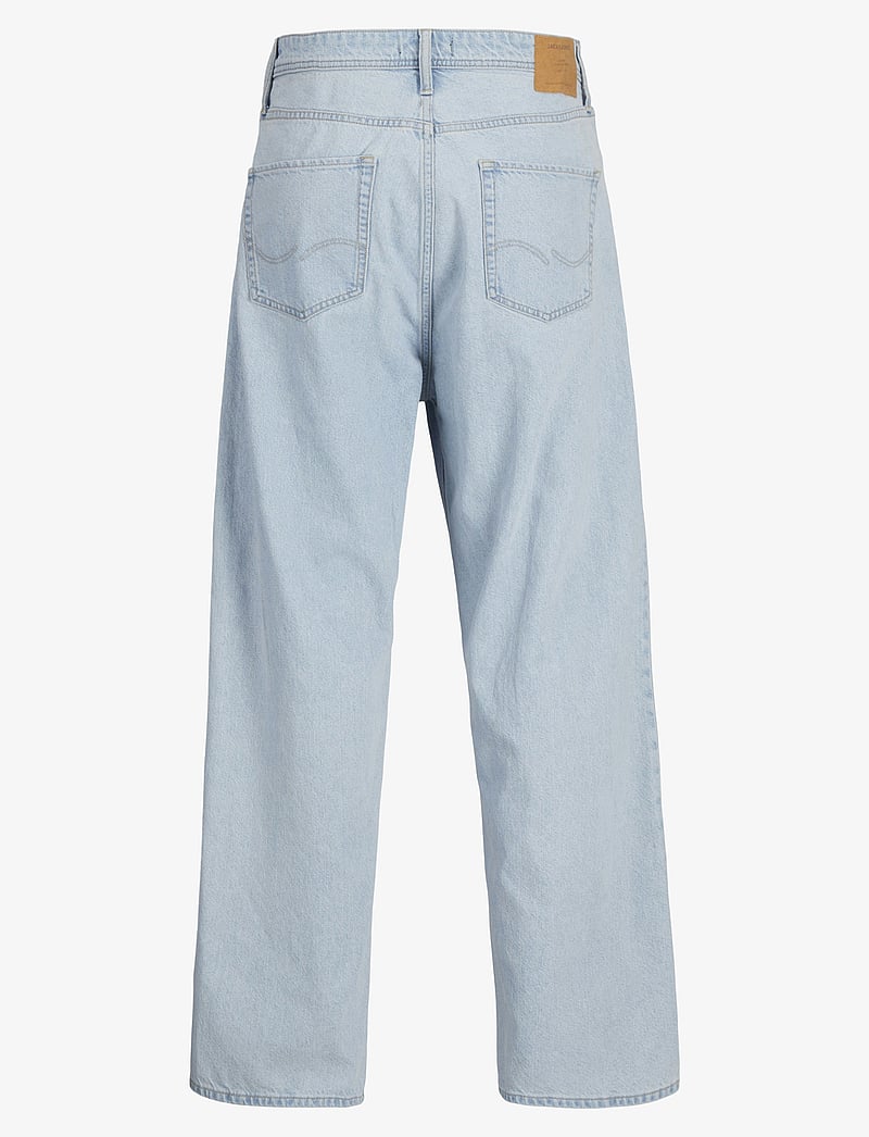 Jack & Jones - JJIRON JJORIGINAL SQ 738 LN JNR - hosen mit weitem bein - blue denim - 2