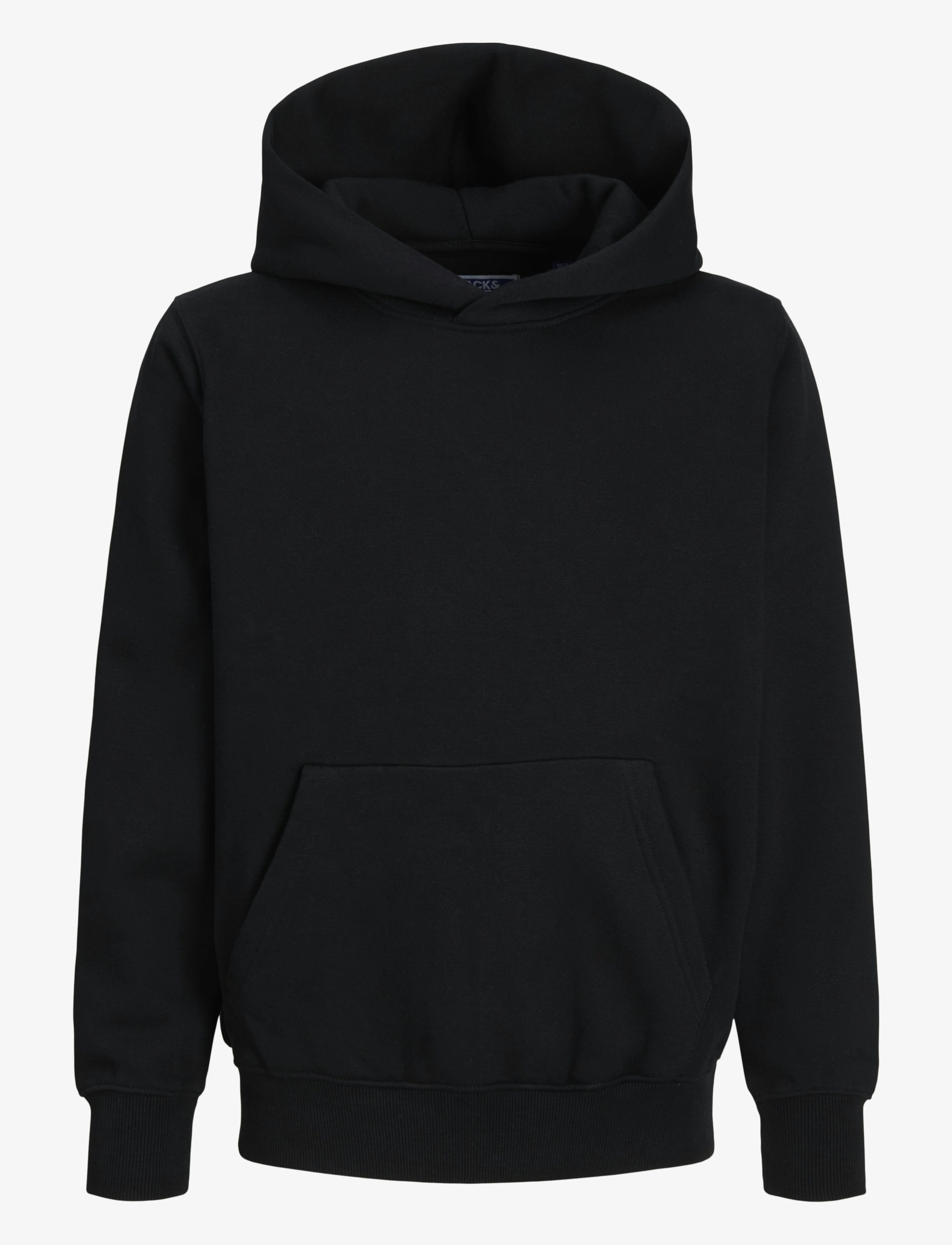Jack & Jones JJEURBAN EDGE SWEAT HOOD NOOS JNR - Kapuzenpullover - BLACK / black