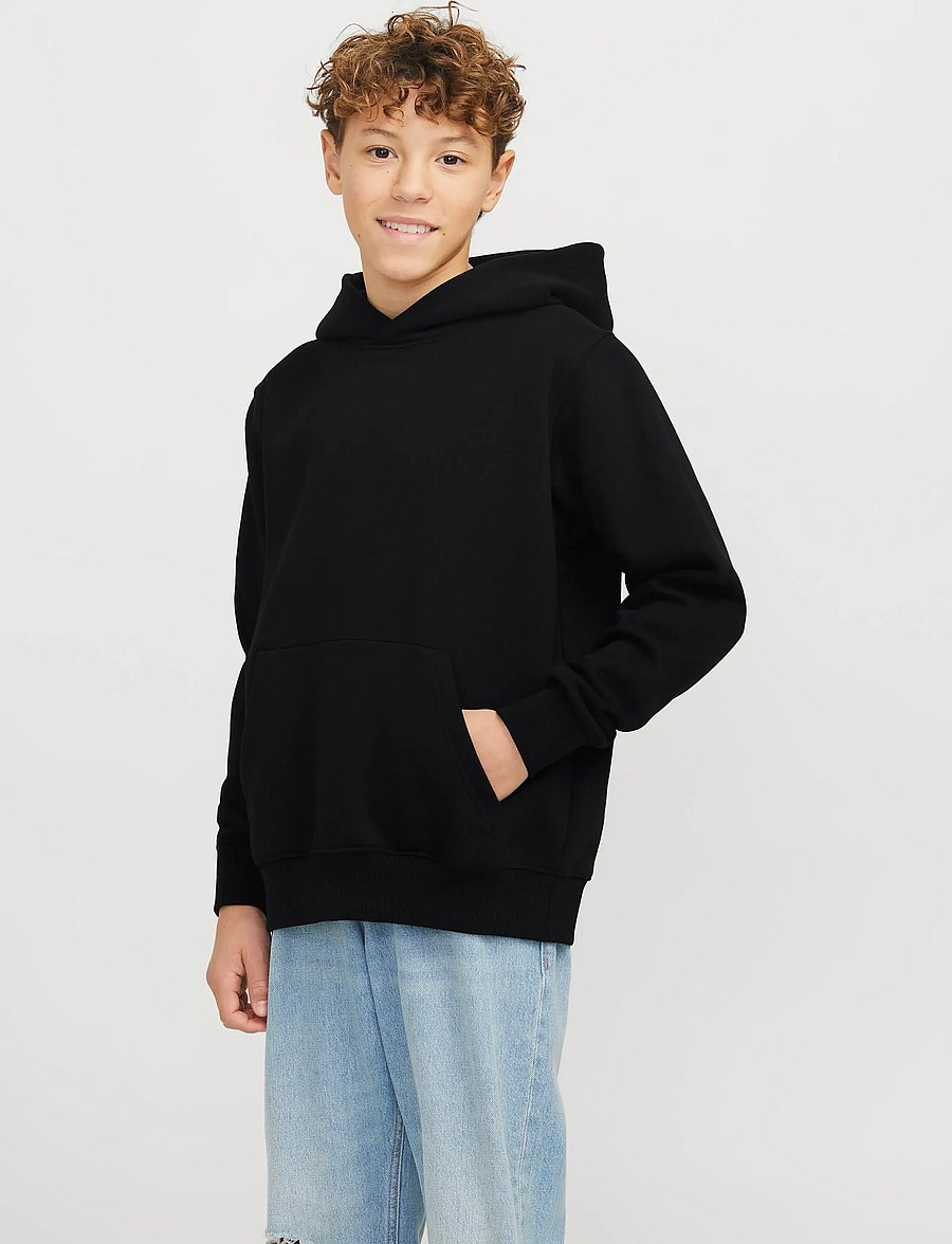 Jack & Jones - JJEURBAN EDGE SWEAT HOOD NOOS JNR - pulls à capuche - black - 0