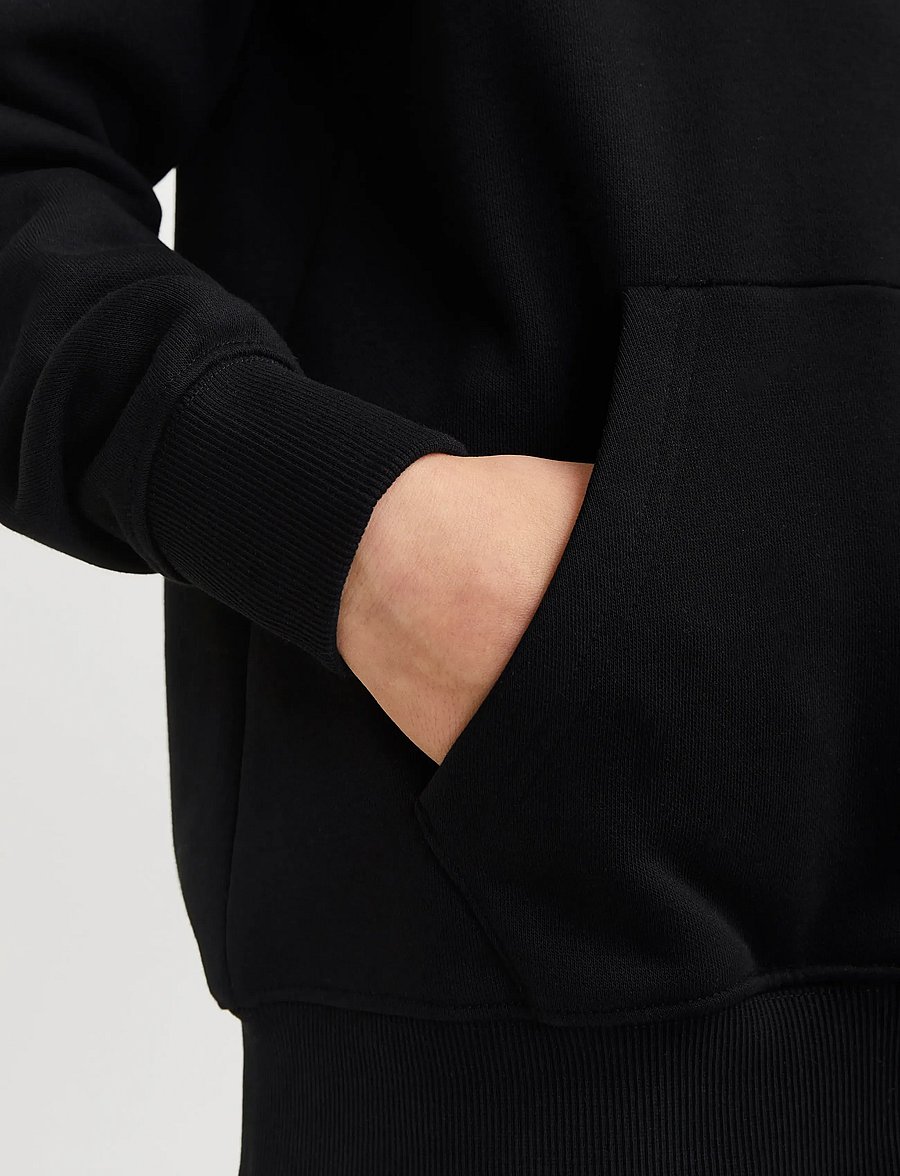 Jack & Jones - JJEURBAN EDGE SWEAT HOOD NOOS JNR - pulls à capuche - black - 4