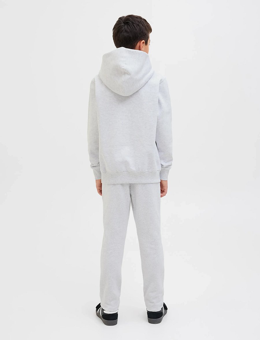 Jack & Jones - JJEURBAN EDGE SWEAT HOOD NOOS JNR - pulls à capuche - white melange - 2