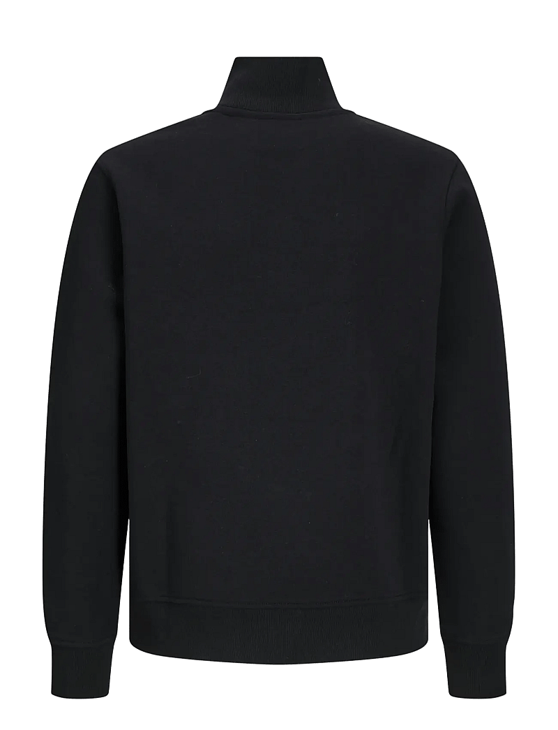 Jack & Jones - JJEBRADLEY SWEAT HALF ZIP NOOS JNR - dressipluusid - black - 2