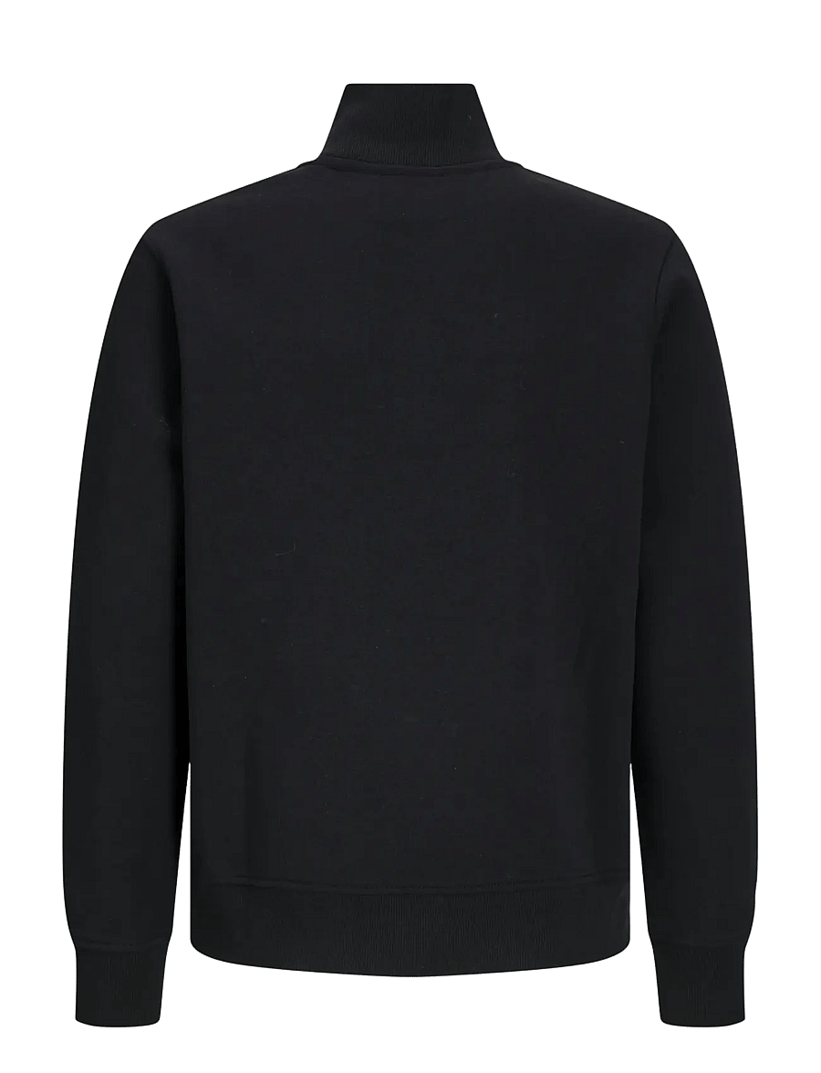 Jack & Jones - JJEBRADLEY SWEAT HALF ZIP NOOS JNR - bluzy - black - 2