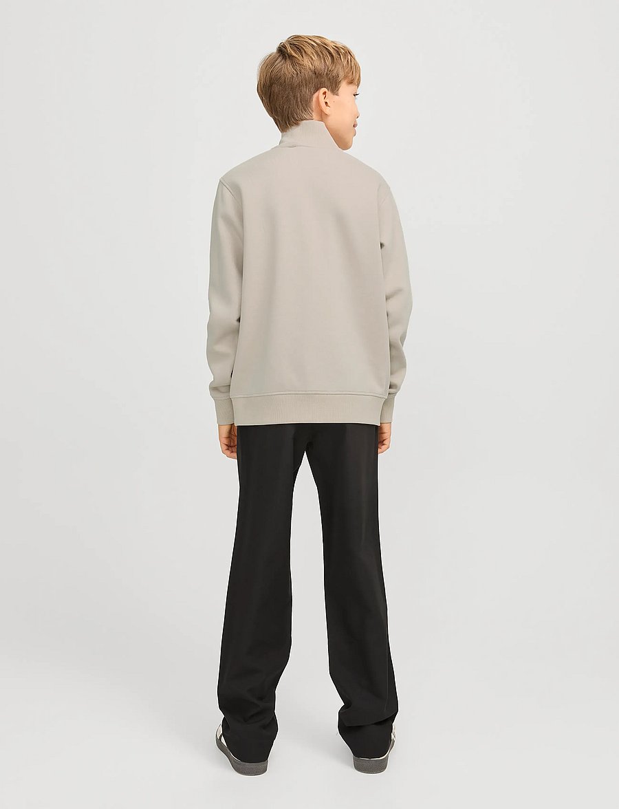 Jack & Jones - JJEBRADLEY SWEAT HALF ZIP NOOS JNR - sweatshirts - moonbeam - 2