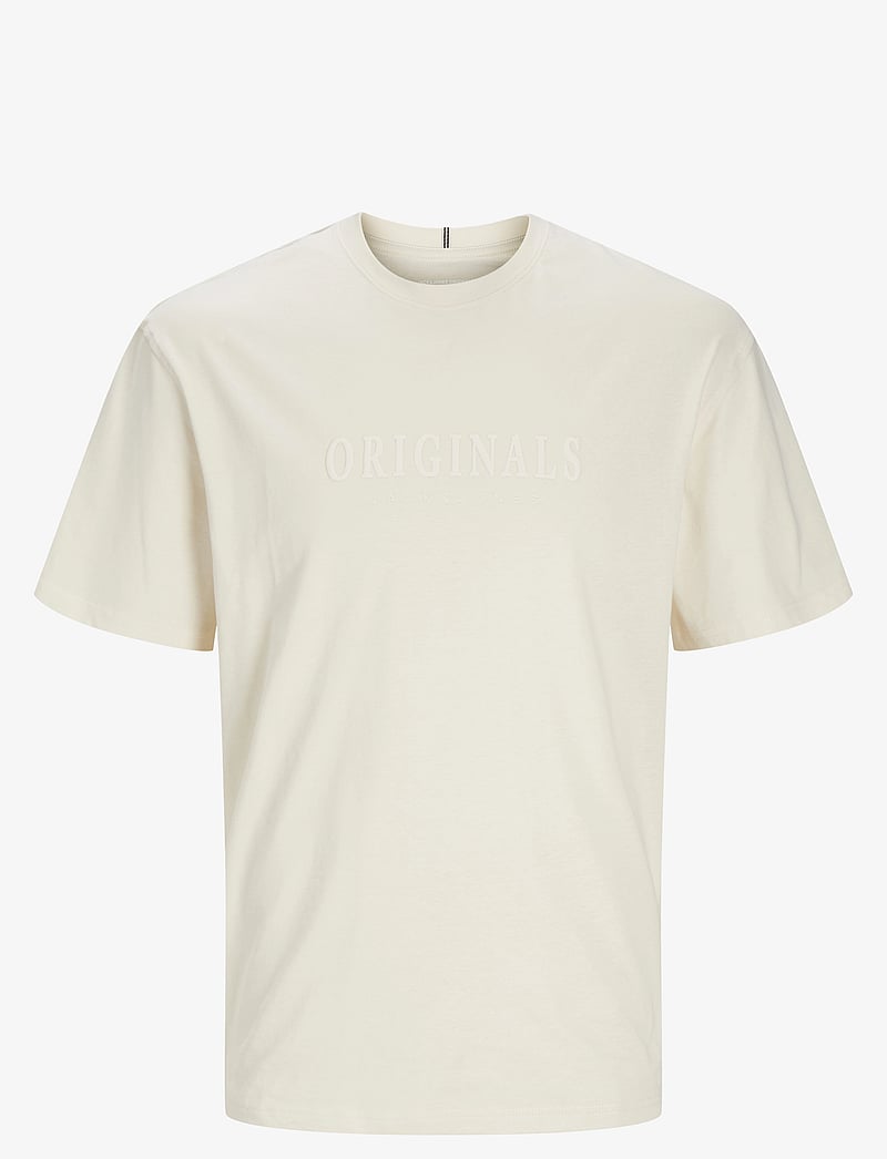 Jack & Jones - JORFREDERIKSBERG TEE SS CREW NOOS JNR - kurzärmelige - antique white - 1