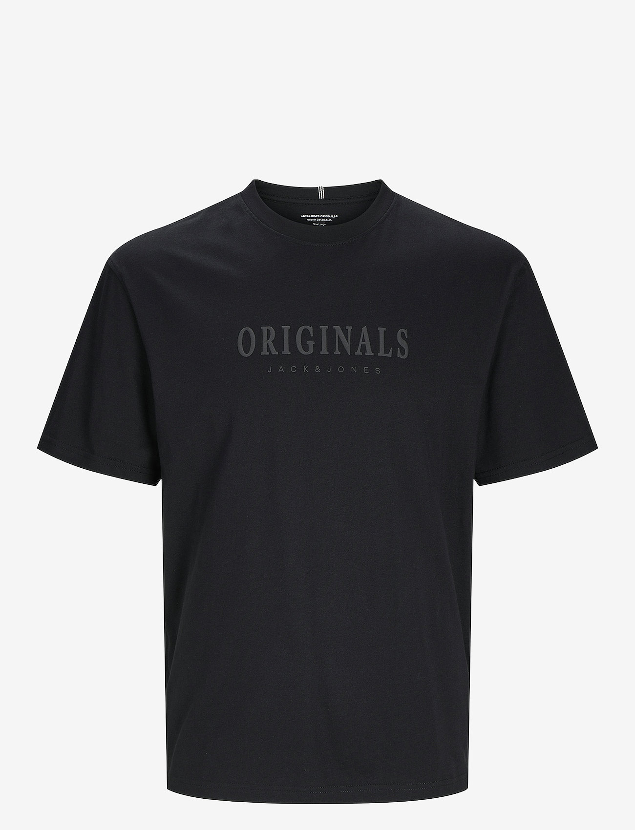 Jack & Jones - JORFREDERIKSBERG TEE SS CREW  NOOS JNR - lühikeste varrukatega t-särgid - black - 0