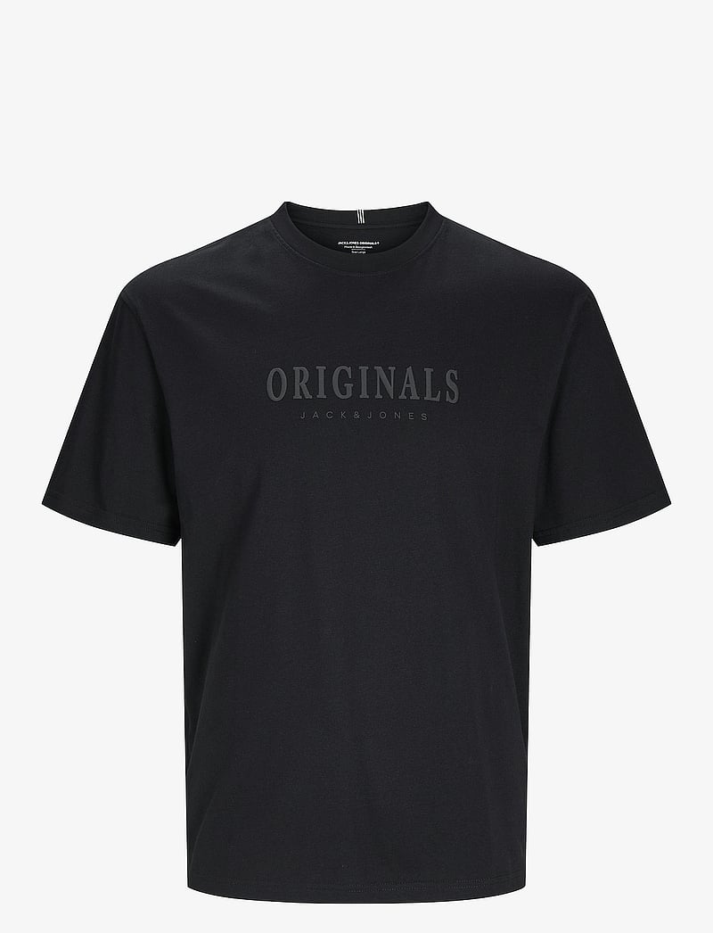 Jack & Jones - JORFREDERIKSBERG TEE SS CREW NOOS JNR - lühikeste varrukatega t-särgid - black - 0