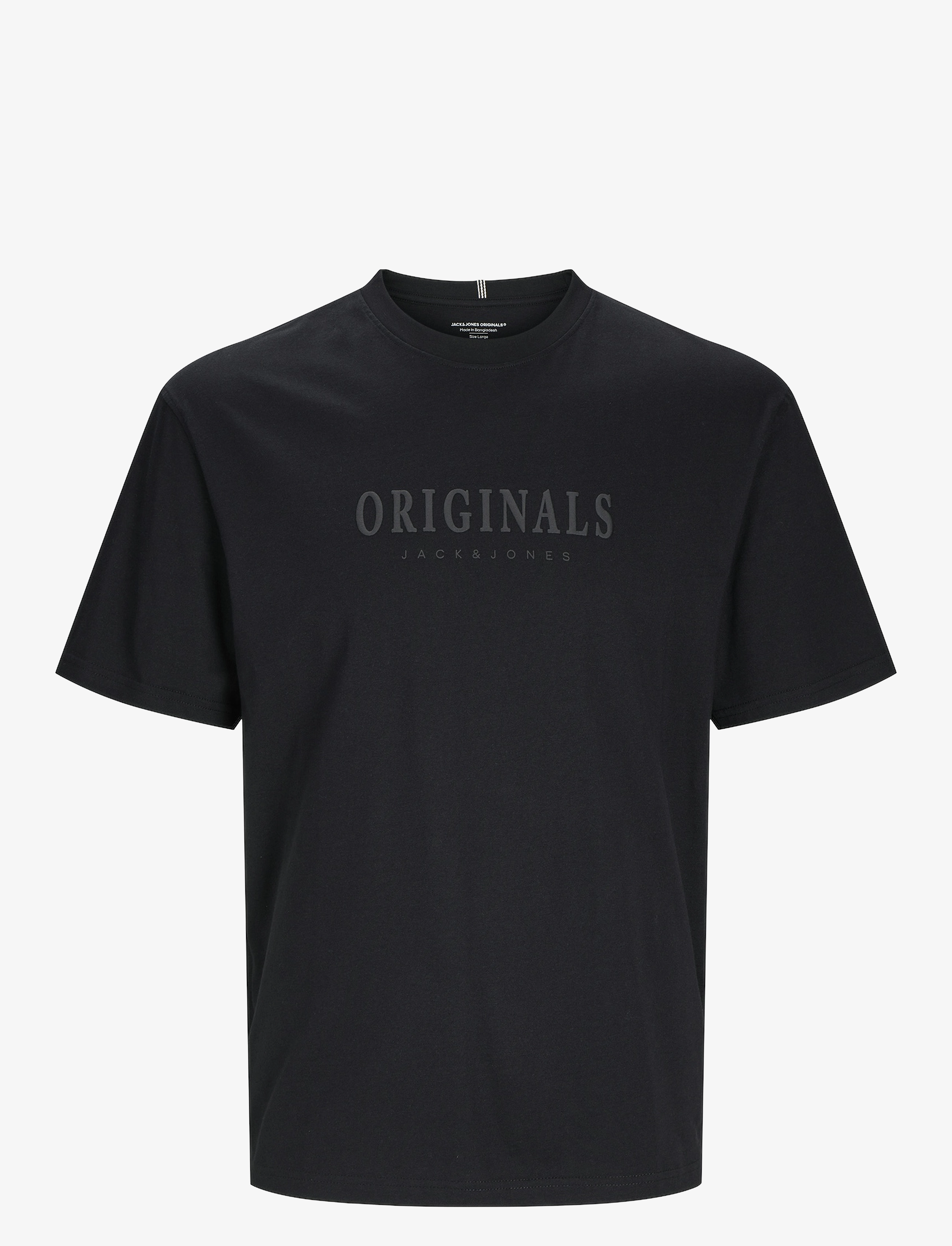 Jack & Jones JORFREDERIKSBERG TEE SS CREW  NOOS JNR - Pluusid - BLACK / black