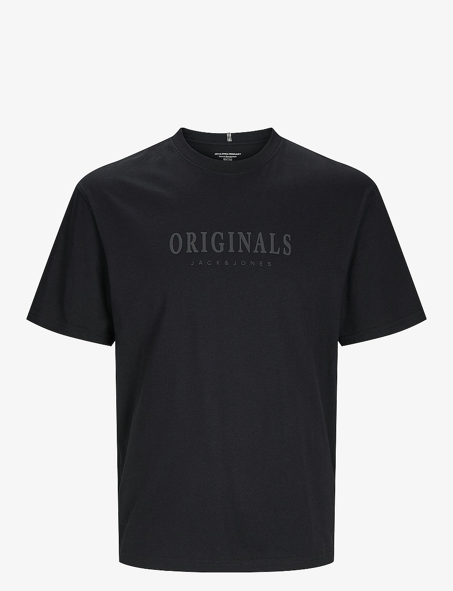 Jack & Jones - JORFREDERIKSBERG TEE SS CREW NOOS JNR - kurzärmelige - black - 1