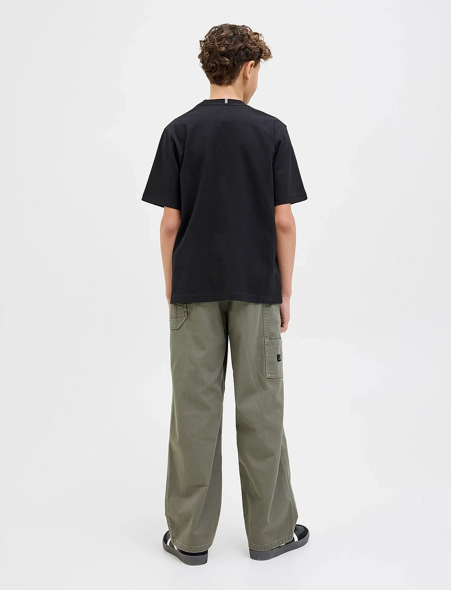 Jack & Jones - JORFREDERIKSBERG TEE SS CREW NOOS JNR - kurzärmelige - black - 2