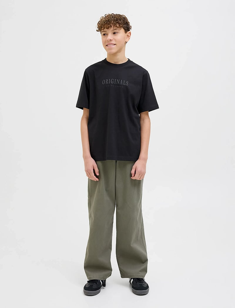 Jack & Jones - JORFREDERIKSBERG TEE SS CREW NOOS JNR - kurzärmelige - black - 3