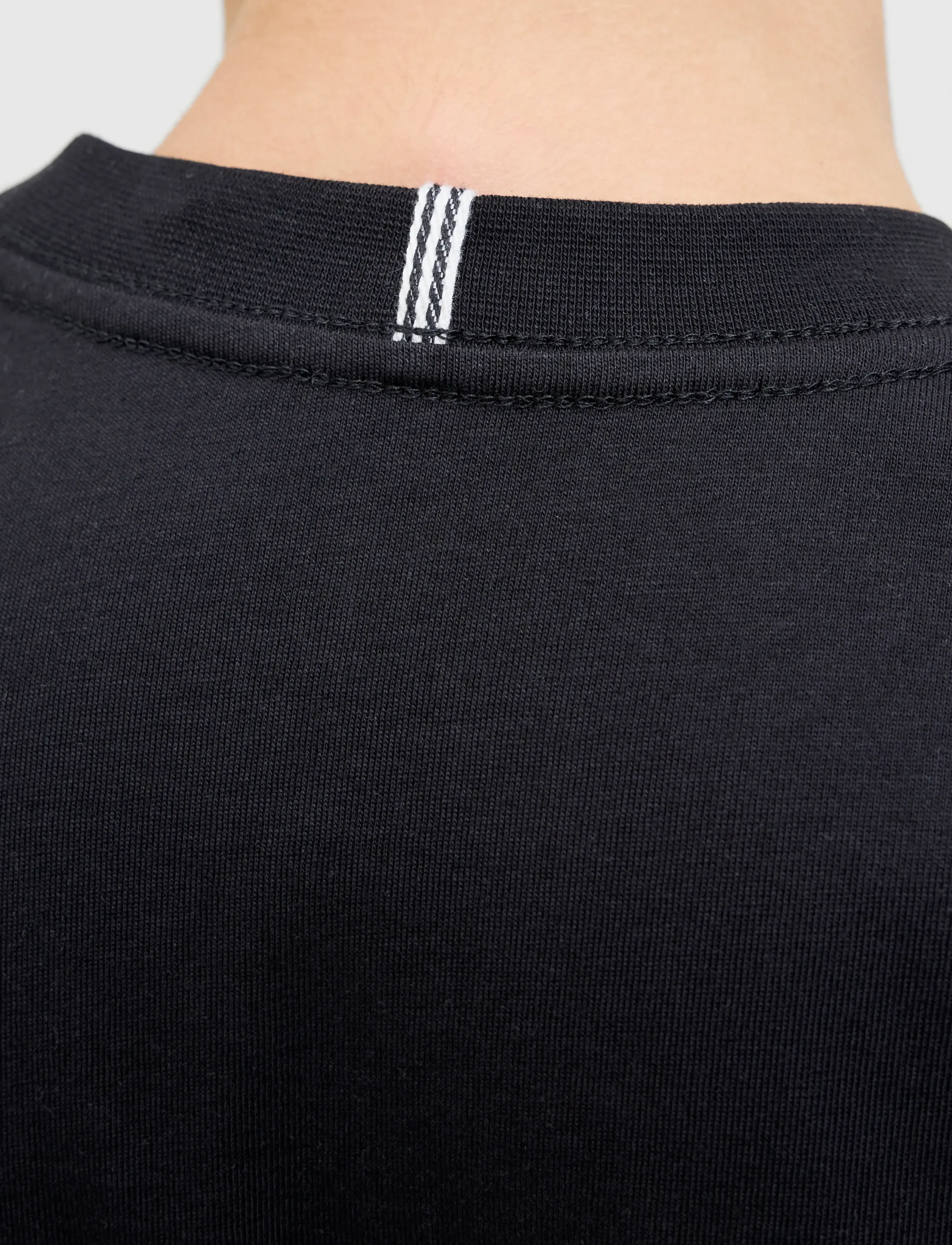Jack & Jones - JORFREDERIKSBERG TEE SS CREW  NOOS JNR - kortærmede t-shirts - black - 4