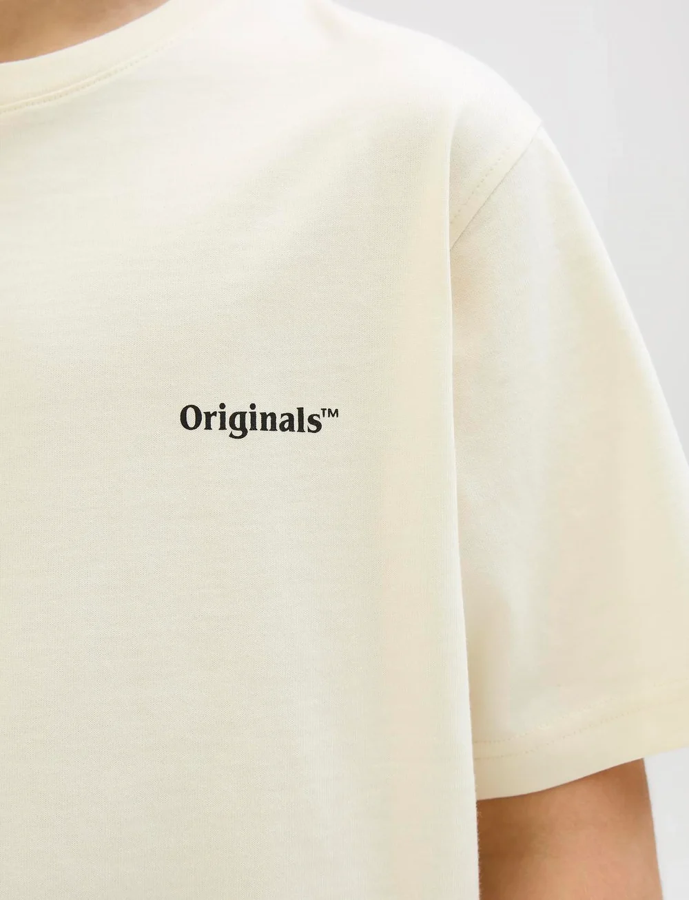 Jack & Jones - JORPAROS EASTER SKETCH TEE SS CREW N JNR - kurzärmelige - antique white - 4