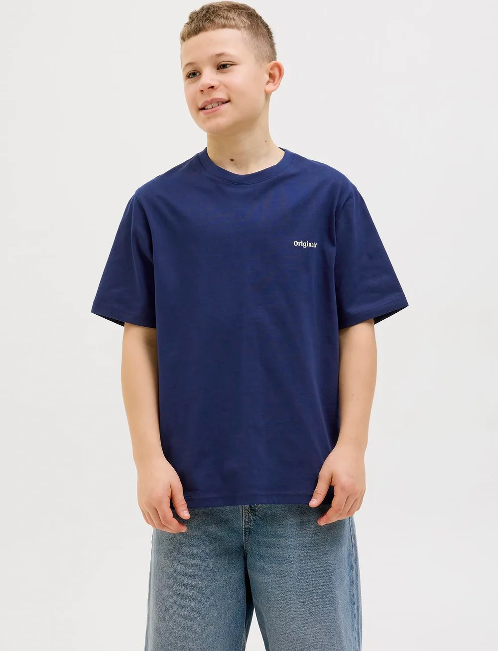 Jack & Jones - JORPAROS EASTER SKETCH TEE SS CREW N JNR - kurzärmelige - ocean cavern - 3