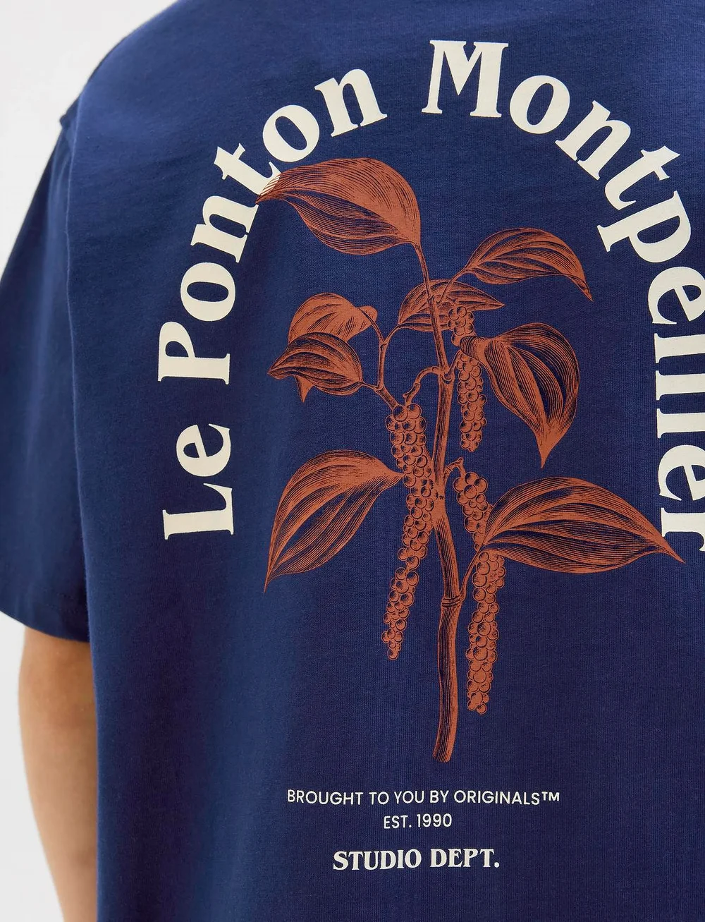 Jack & Jones - JORPAROS EASTER SKETCH TEE SS CREW N JNR - kurzärmelige - ocean cavern - 5