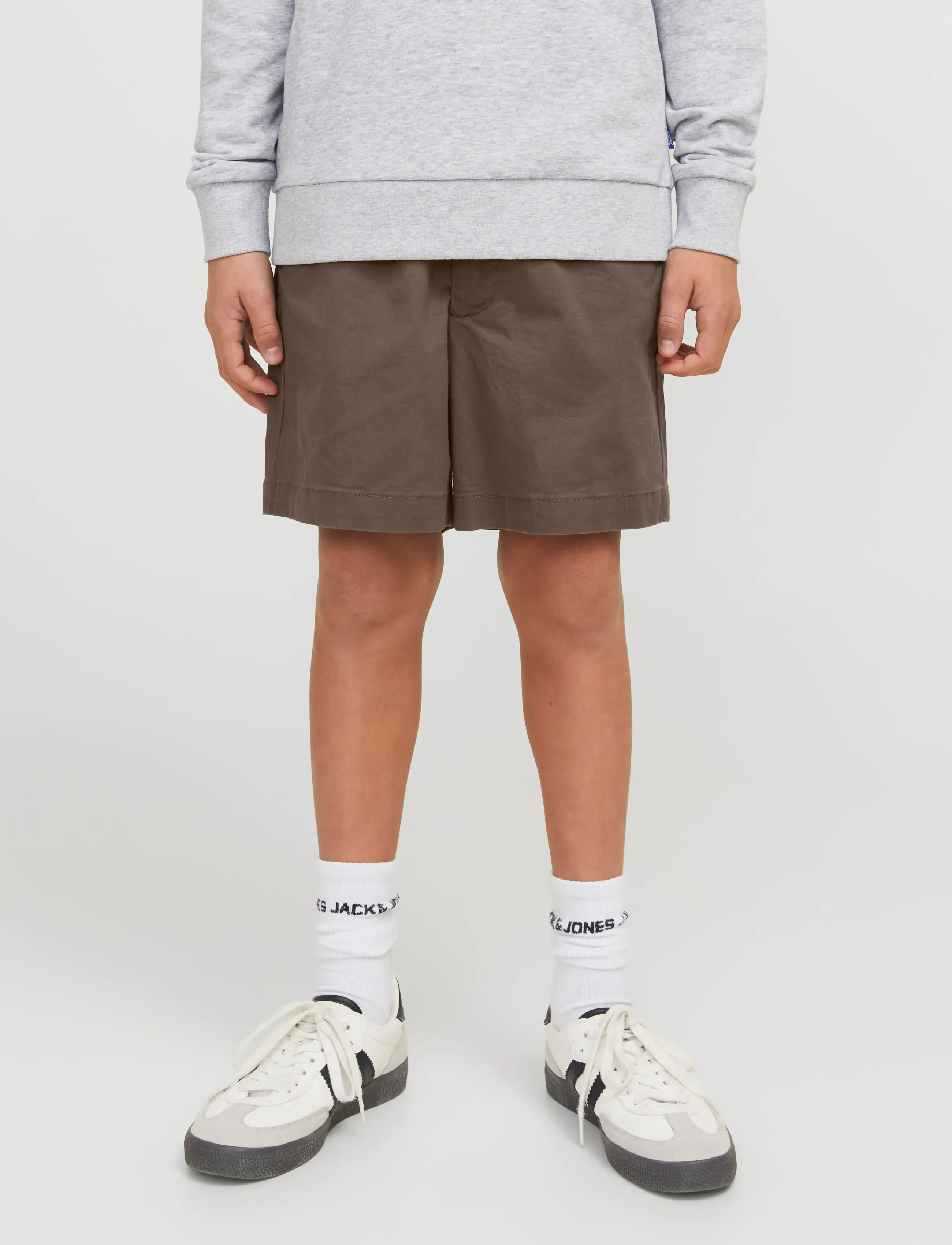 Jack & Jones JPSTJAIDEN JJCAMPAIGN HYBRID JOGGE JNR - Shorts - MOREL / khaki/green