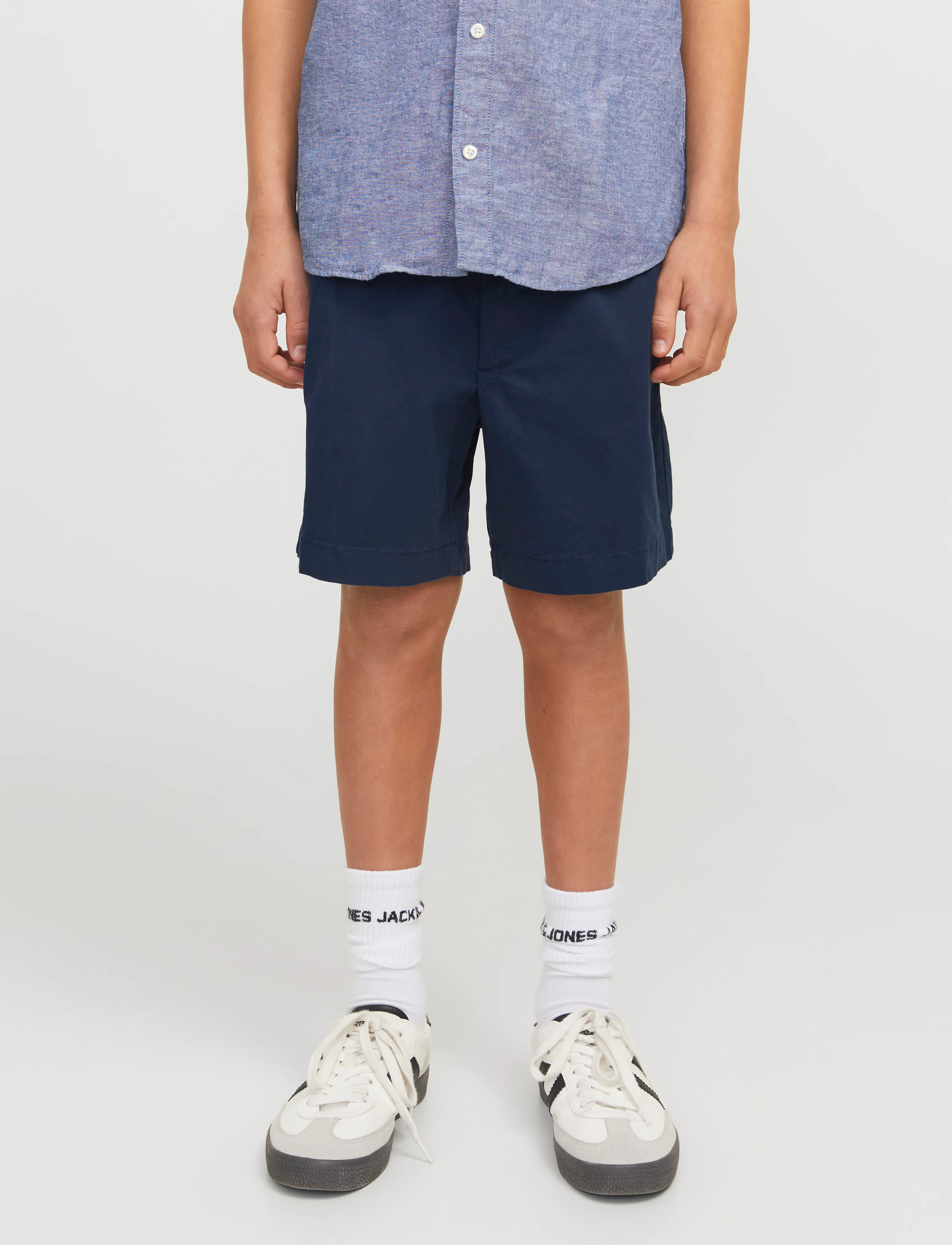 Jack & Jones JPSTJAIDEN JJCAMPAIGN HYBRID JOGGE JNR - Shorts - NAVY BLAZER / navy