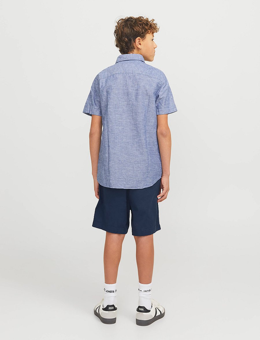Jack & Jones - JPSTJAIDEN JJCAMPAIGN HYBRID JOGGE JNR - chino-shorts - navy blazer - 3