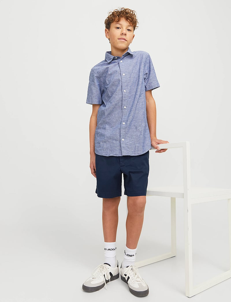 Jack & Jones - JPSTJAIDEN JJCAMPAIGN HYBRID JOGGE JNR - chino-shorts - navy blazer - 4
