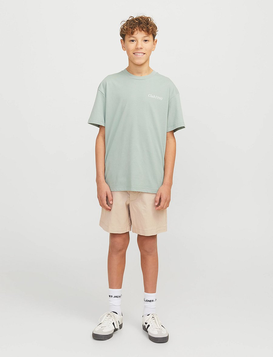 Jack & Jones - JPSTJAIDEN JJCAMPAIGN HYBRID JOGGE JNR - chino-shorts - oxford tan - 0