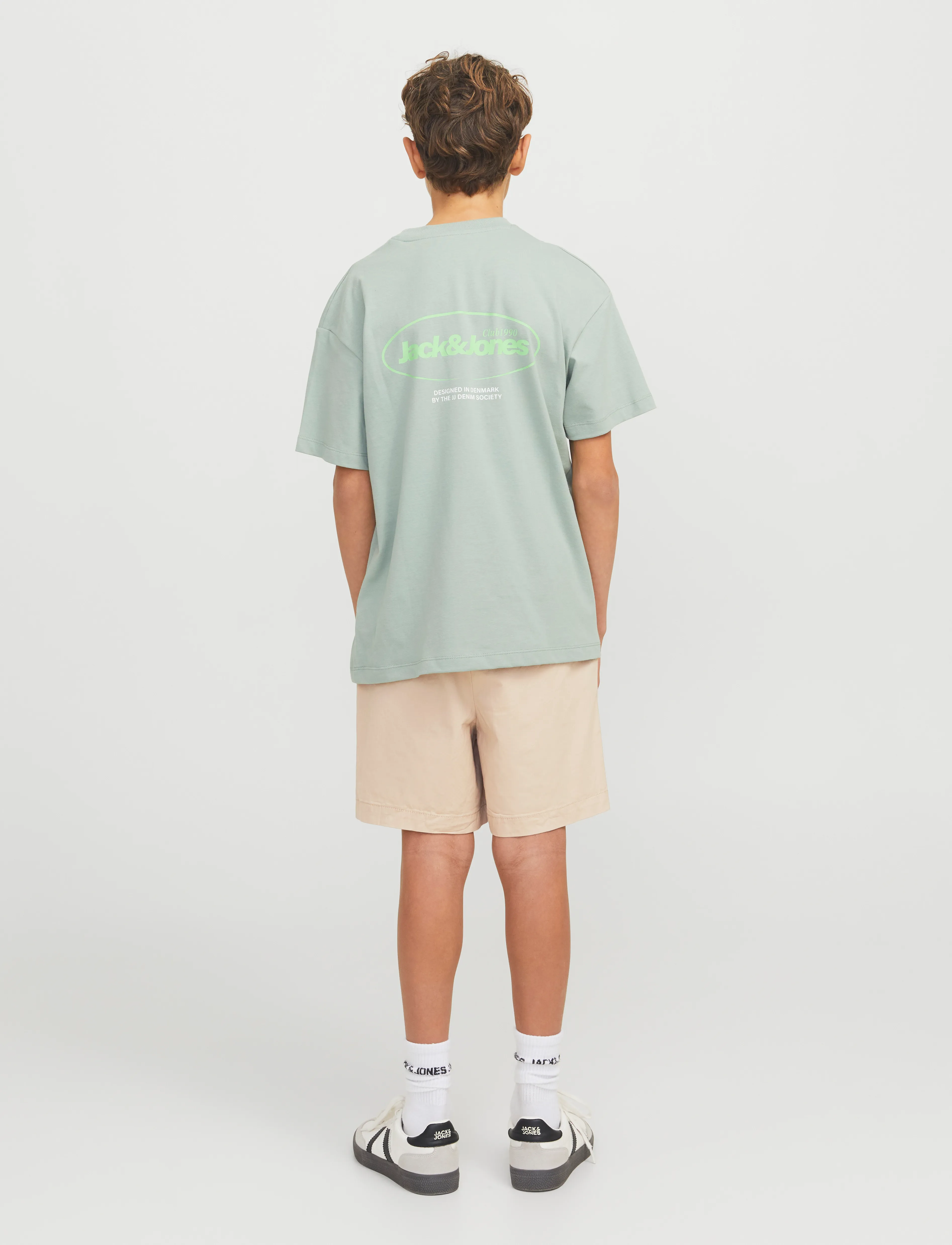 Jack & Jones - JPSTJAIDEN JJCAMPAIGN HYBRID JOGGE JNR - chino-shorts - oxford tan - 3