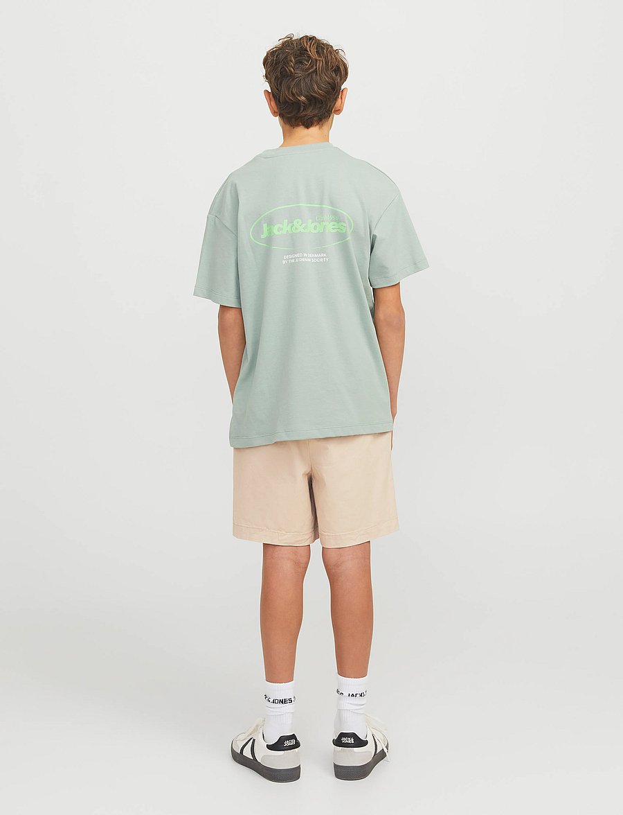Jack & Jones - JPSTJAIDEN JJCAMPAIGN HYBRID JOGGE JNR - chino-shorts - oxford tan - 3