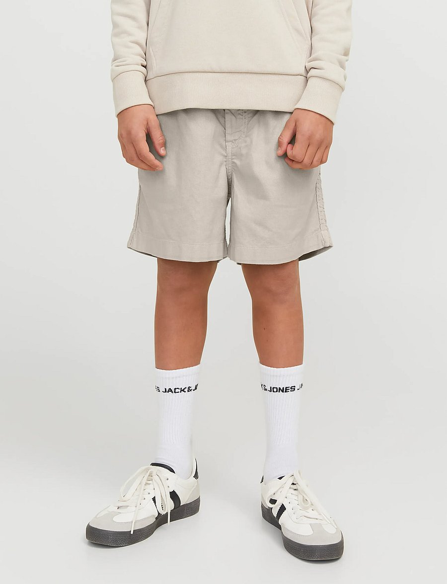 Jack & Jones - JPSTJAIDEN JJCAMPAIGN HYBRID BONDI JNR - chino-shorts - moonbeam - 0