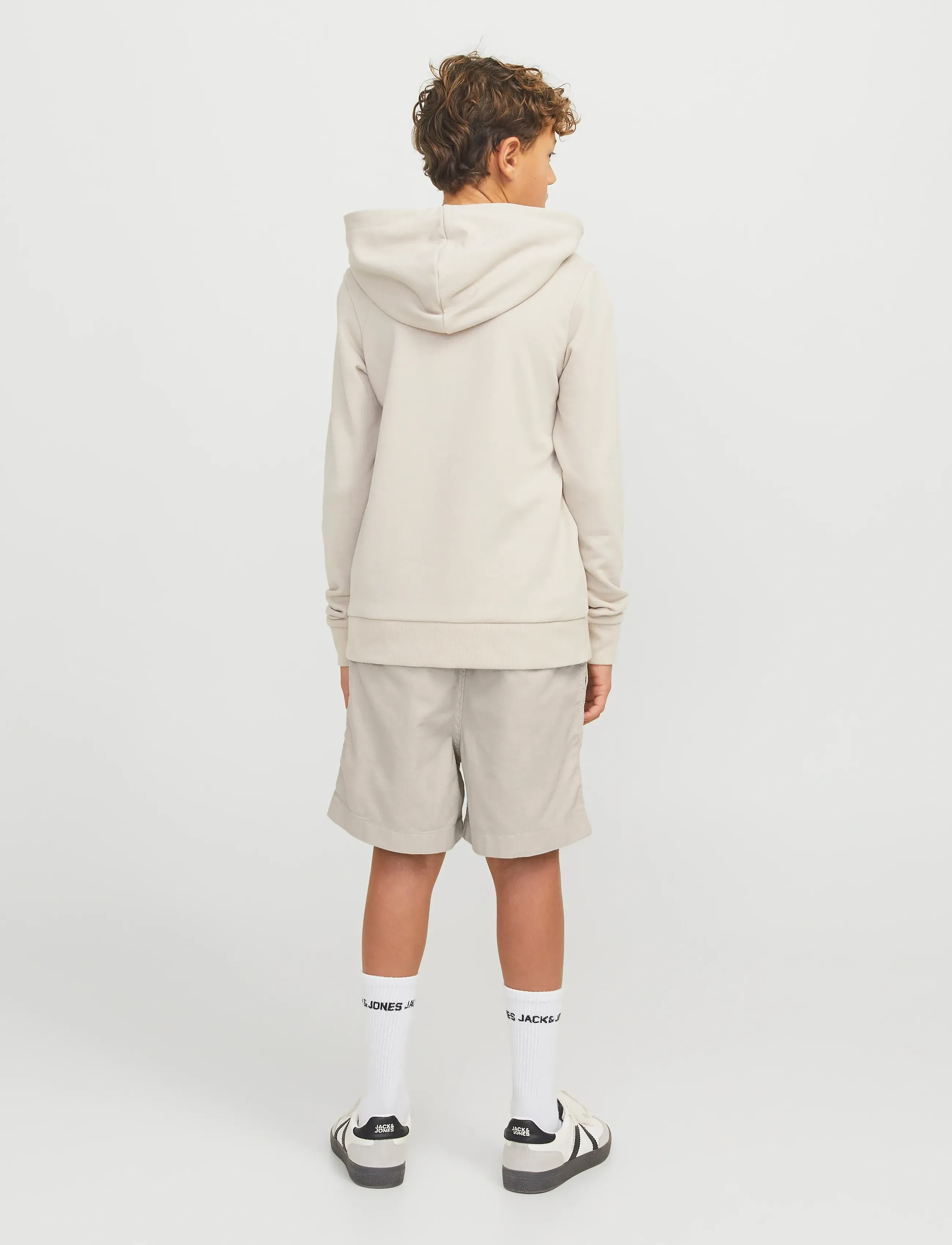 Jack & Jones - JPSTJAIDEN JJCAMPAIGN HYBRID BONDI JNR - chino-shorts - moonbeam - 3