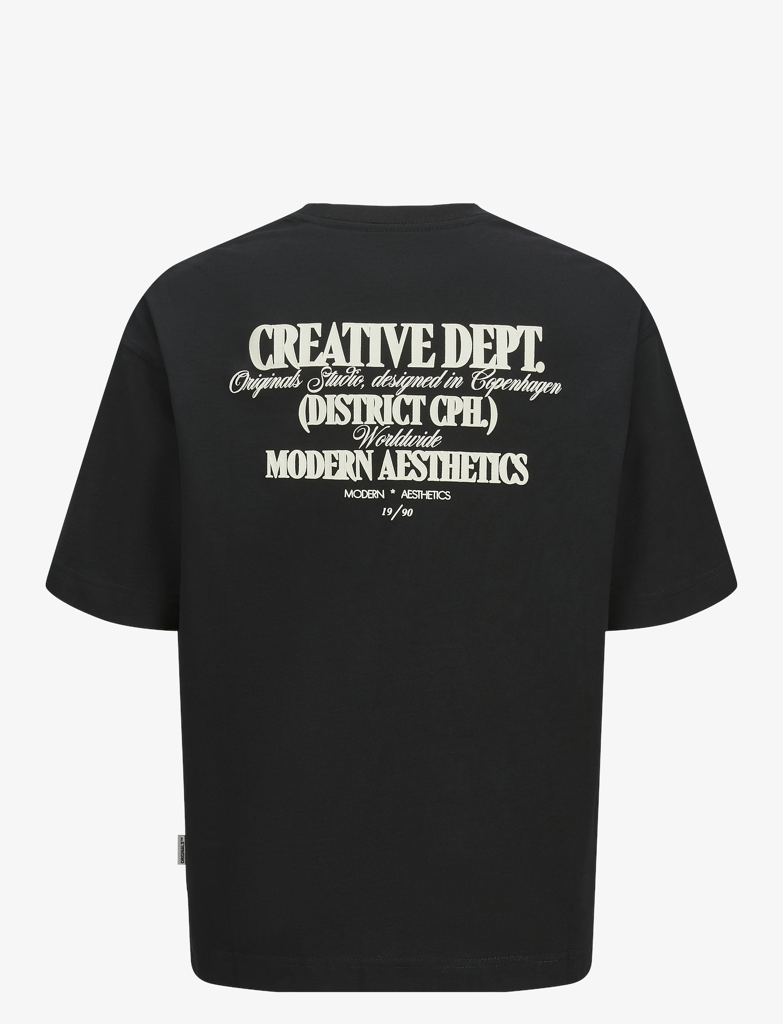 Jack & Jones - JORROXBURY TYPE TEE SS CREW NECK JNR - black - 2