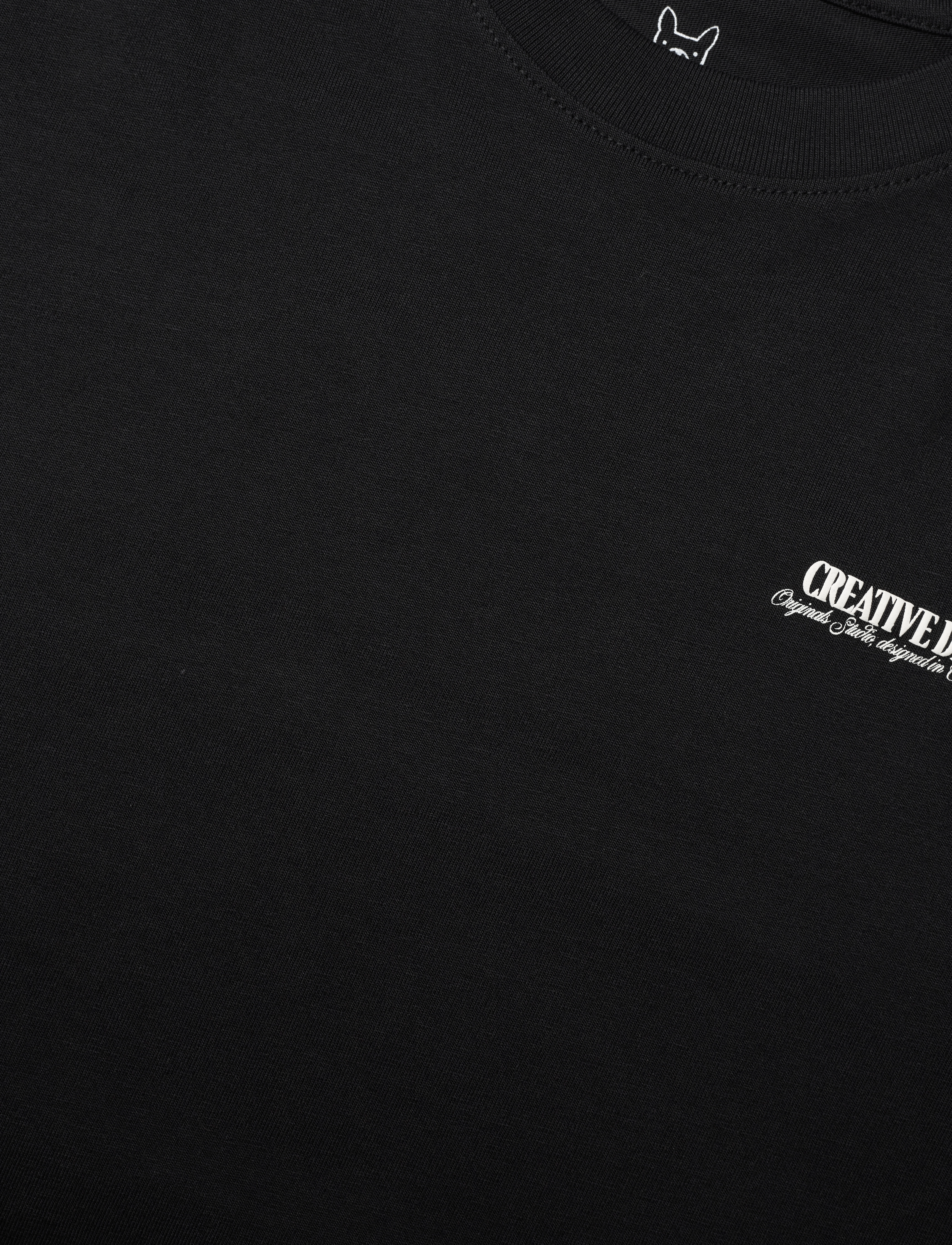 Jack & Jones - JORROXBURY TYPE TEE SS CREW NECK JNR - black - 3