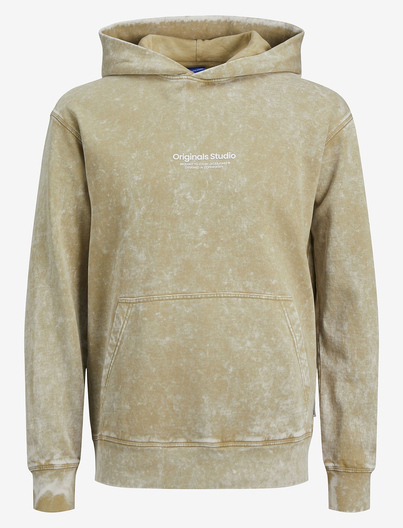 Jack & Jones - JORVESTERBRO WASH SWEAT HOOD AW JNR - huvtröjor - humus - 0