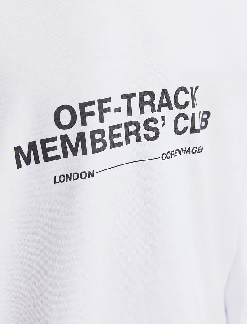 Jack & Jones - JCOREFLEX TEE LS CREW NECK STYD AW JNR - langärmelig - bright white - 4