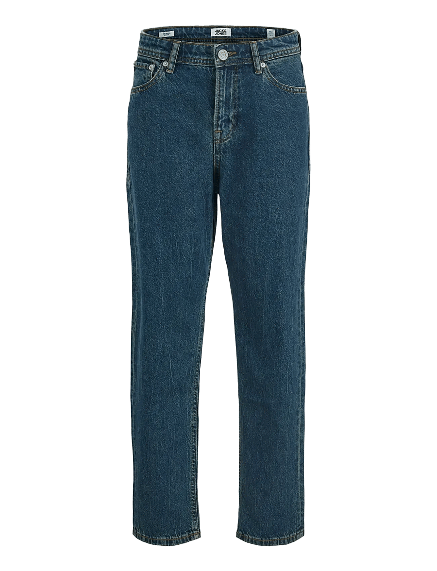 Jack & Jones - JJICHRIS JJORIGINAL AT 055 JNR - džinsi ar platiem galiem - blue denim - 0