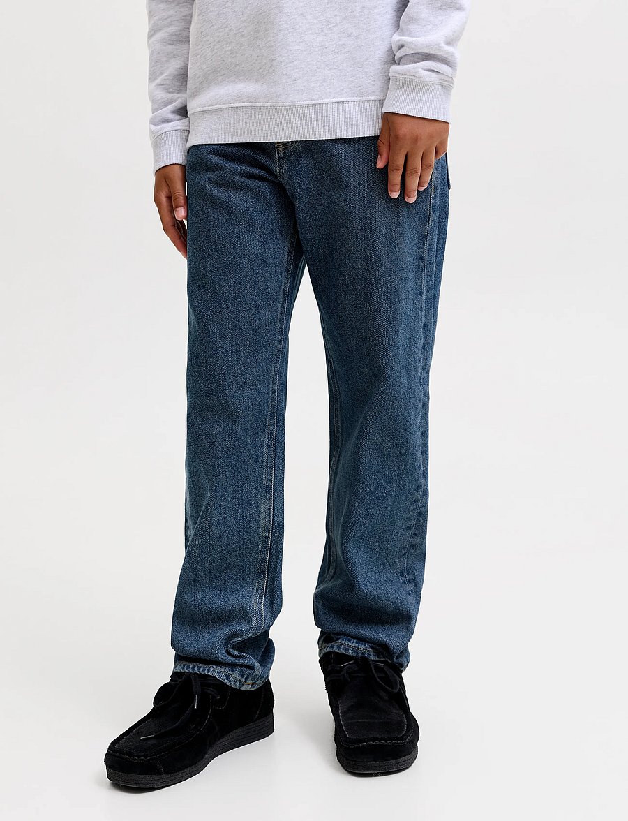 Jack & Jones - JJICHRIS JJORIGINAL AT 055 JNR - loose jeans - blue denim - 0