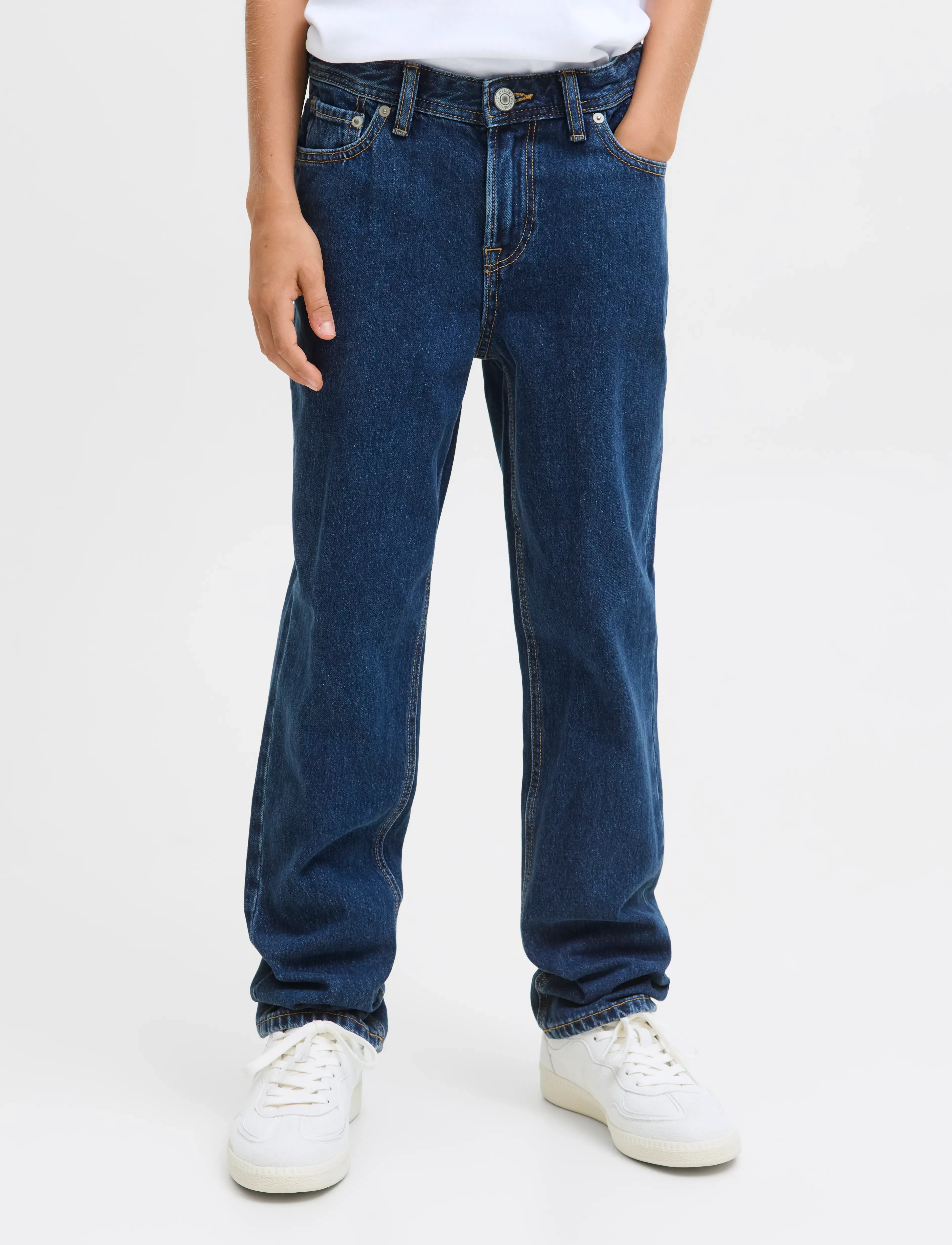 Jack & Jones JJICLARK JJORIGINAL AKM 512 SN JNR - Jeans - BLUE DENIM / navy