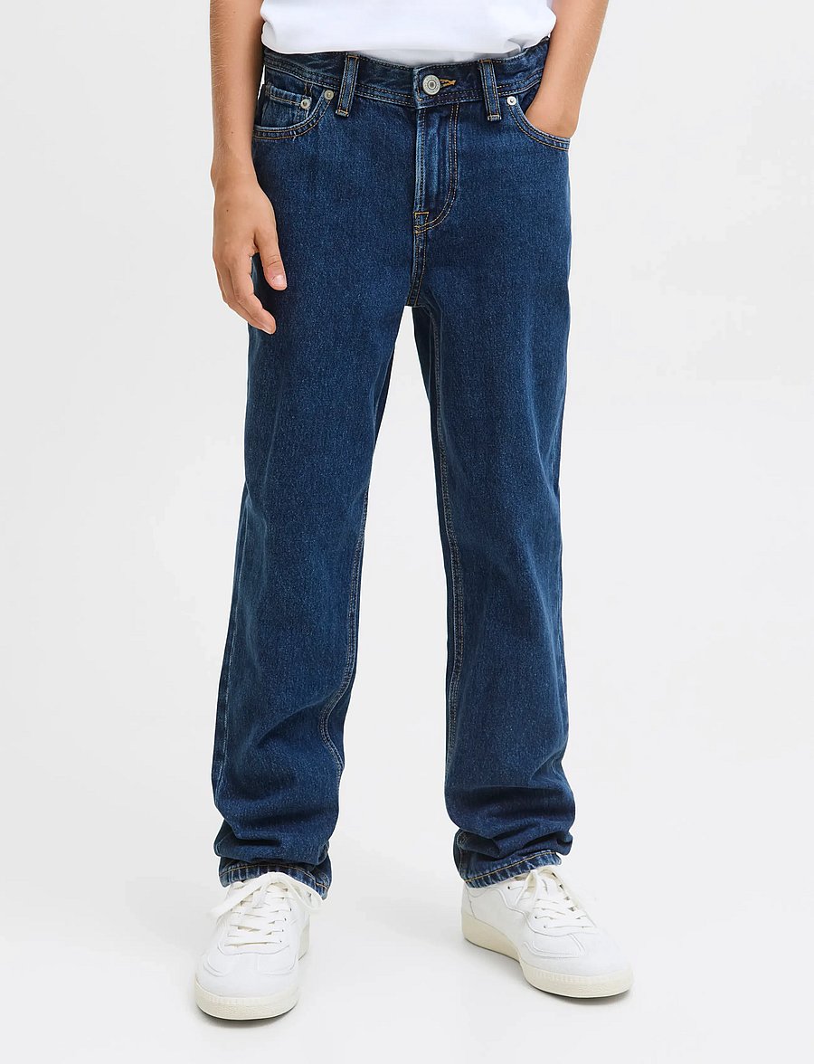 Jack & Jones - JJICLARK JJORIGINAL AKM 512 SN JNR - Įprasto kirpimo džinsai - blue denim - 0